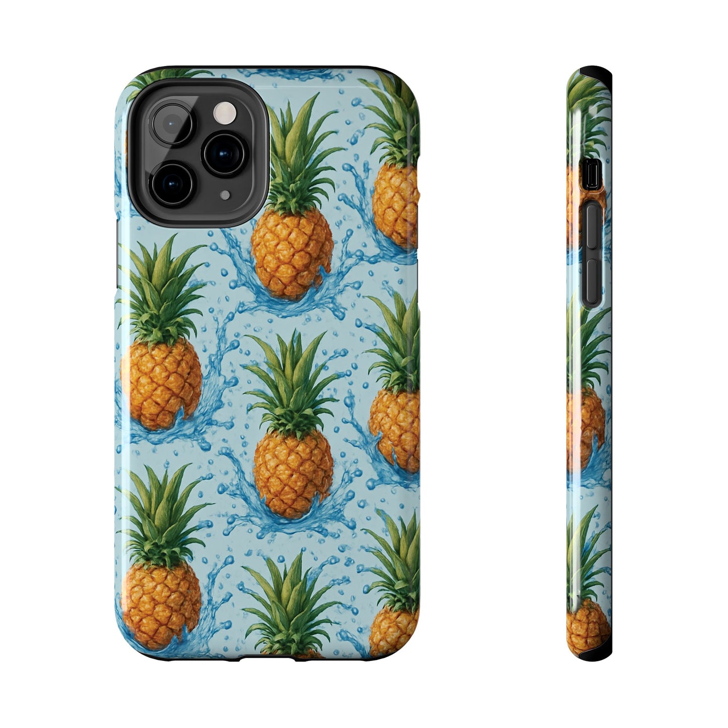 Tropical Pineapple Phone Case, Tough Phone Case, Pineapple Lovers Gift, Summer Vibe Accessory, Cute Phone Cover, Vacation Essentials