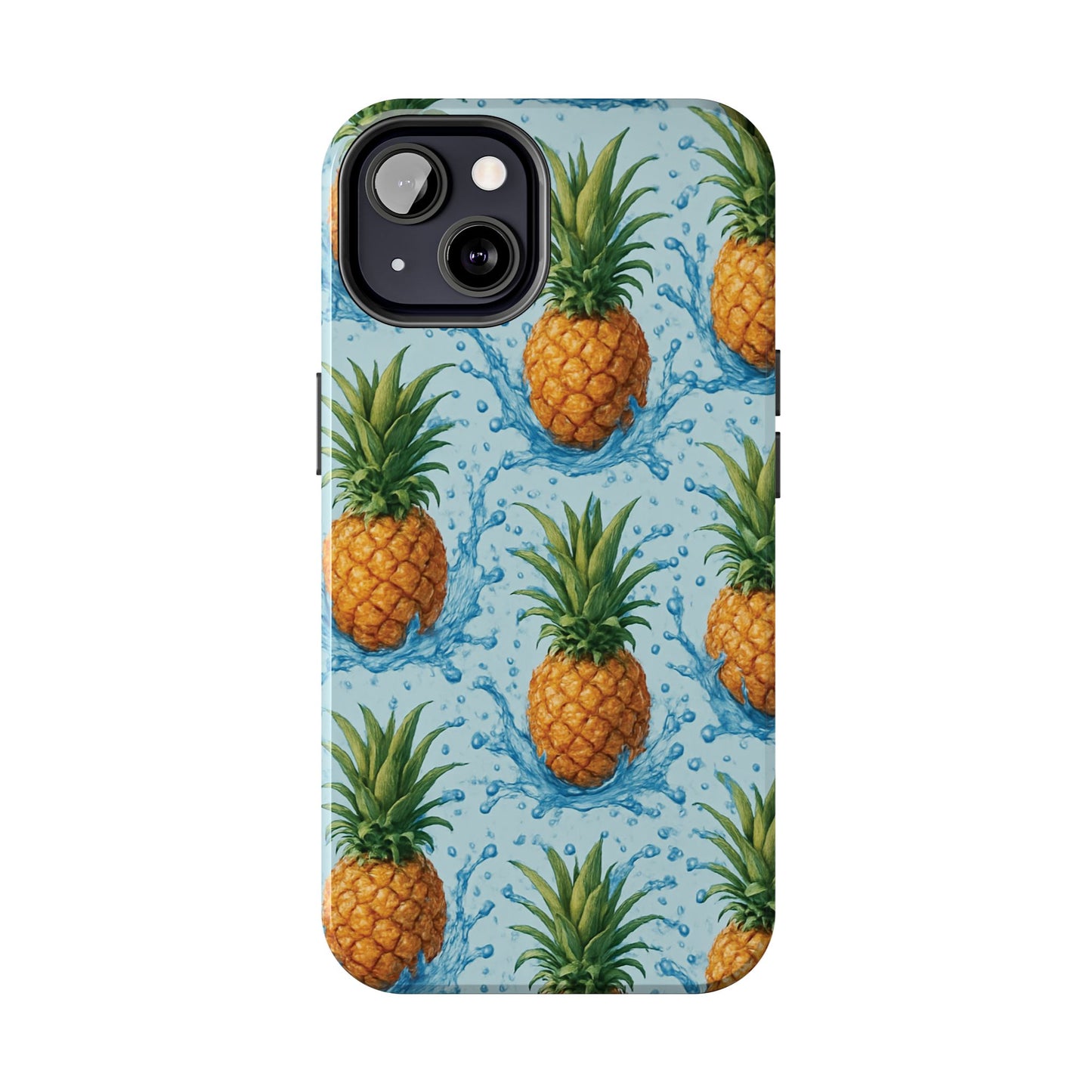 Tropical Pineapple Phone Case, Tough Phone Case, Pineapple Lovers Gift, Summer Vibe Accessory, Cute Phone Cover, Vacation Essentials