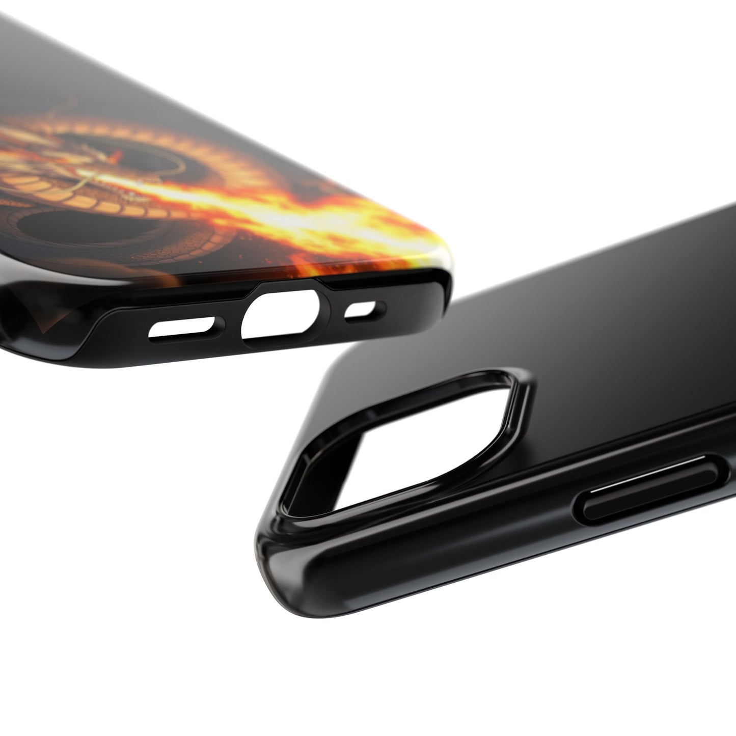 Dragon Fire Phone Case | Tough & Stylish, Perfect for Gamers, Gift for Tech Lovers, Protective Accessory, Adjustable Fit
