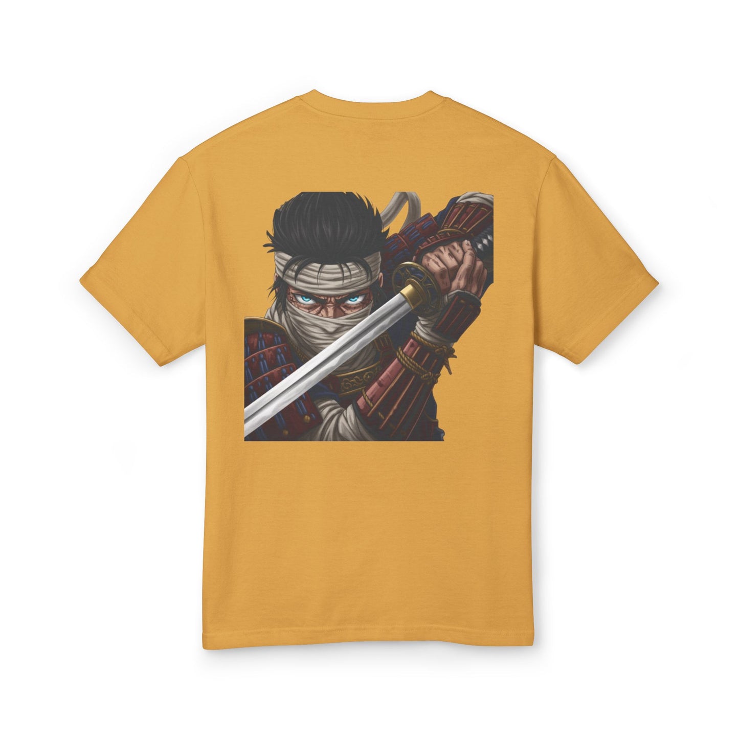 Unisex Heavyweight Cotton Tee - Ninja Inspired Design, Gamer Tee, Anime Shirt, Streetwear, Gift for Fans