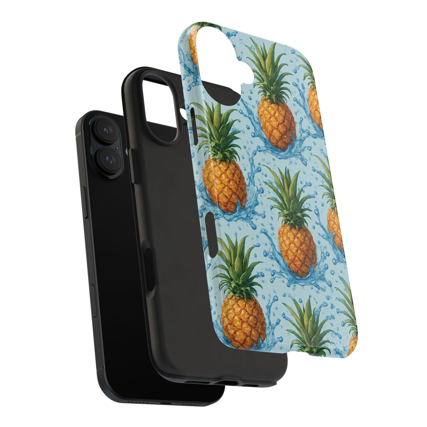 Tropical Pineapple Phone Case, Tough Phone Case, Pineapple Lovers Gift, Summer Vibe Accessory, Cute Phone Cover, Vacation Essentials