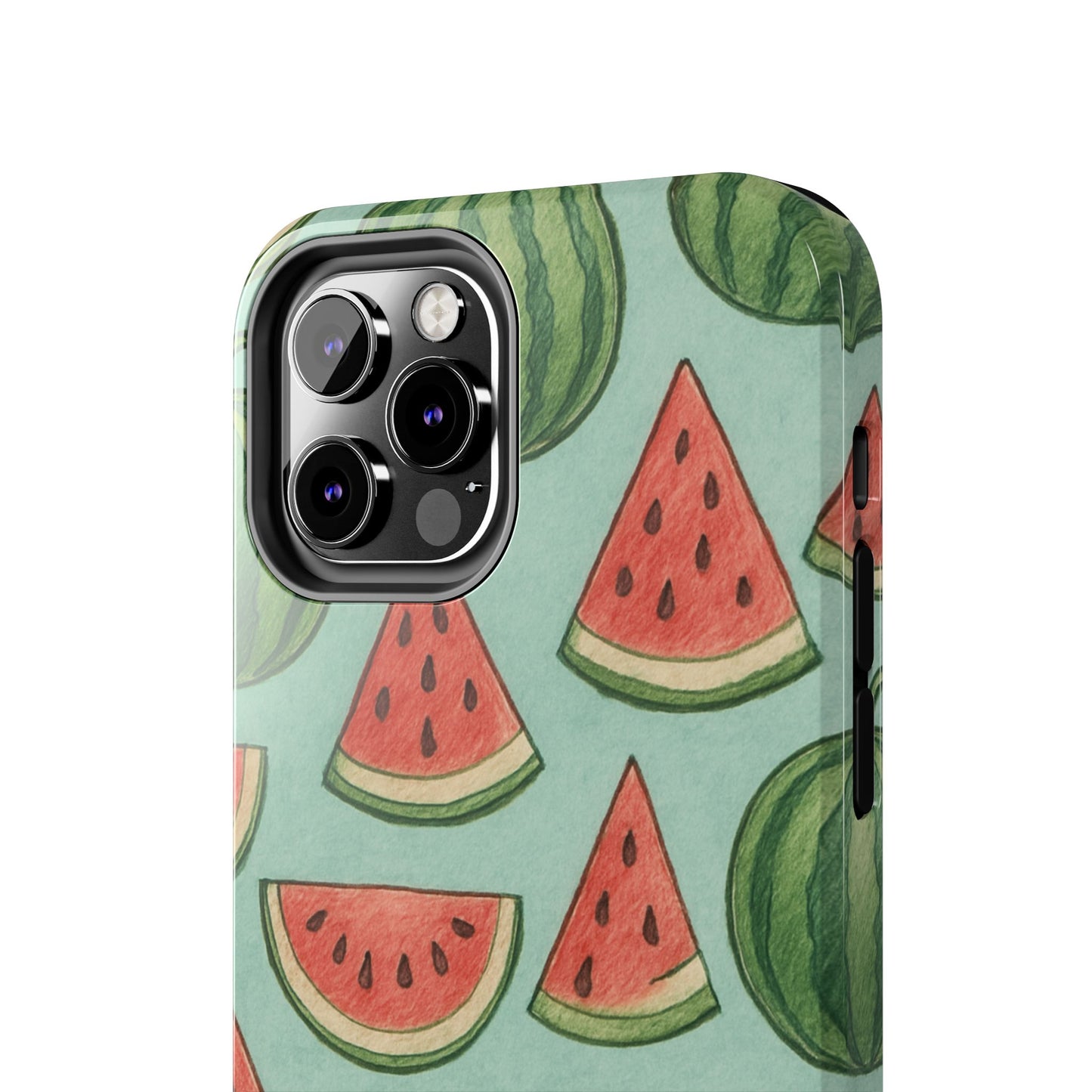 Fun Watermelon Phone Cases, Summer Phone Cover, Cute Fruit Case, Unique Cell Phone Accessory, Gift for Her, Phone Protection