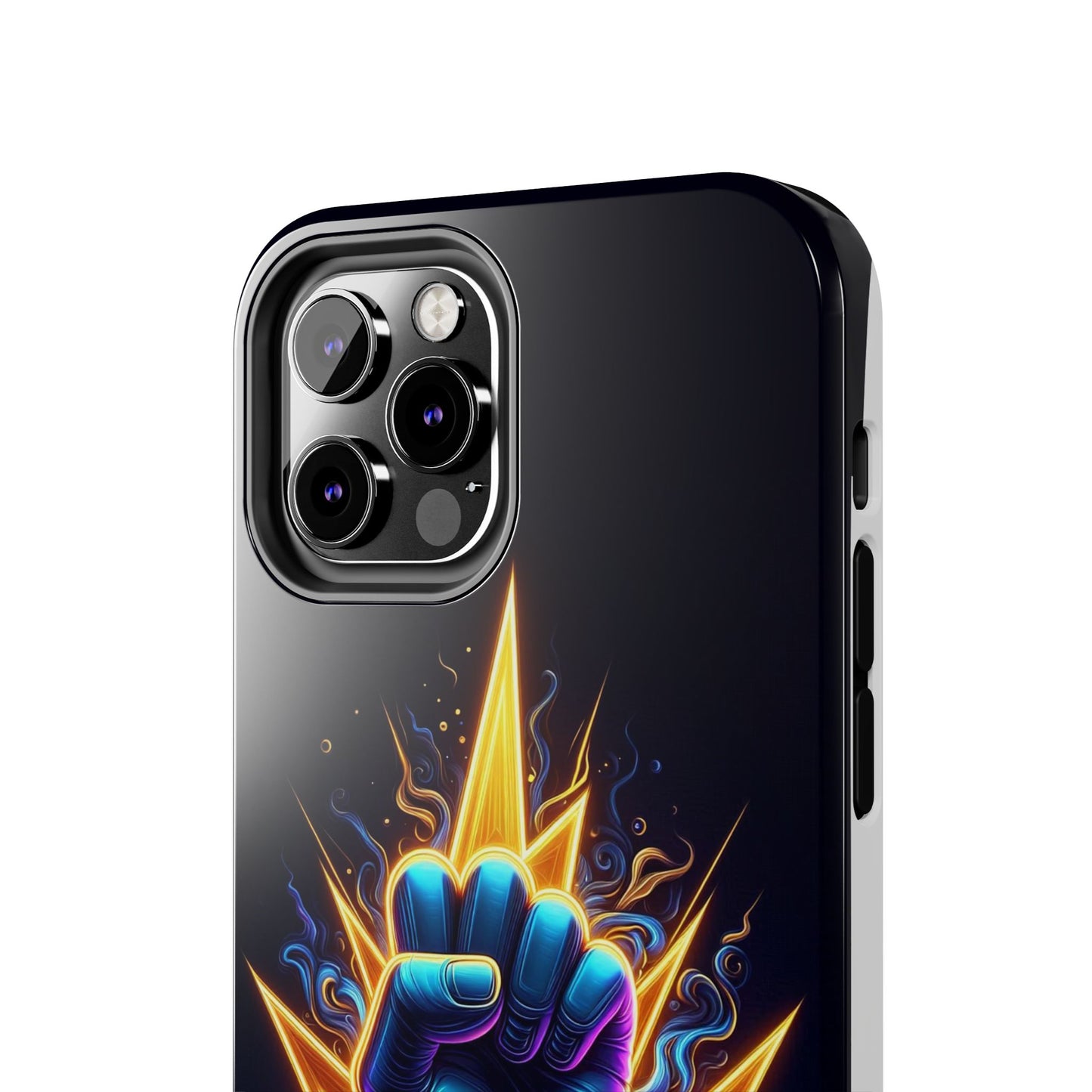 Vibrant Tough Phone Case, Unique Phone Protector, Gift for Him, Colorful Smartphone Cover, Inspirational Design