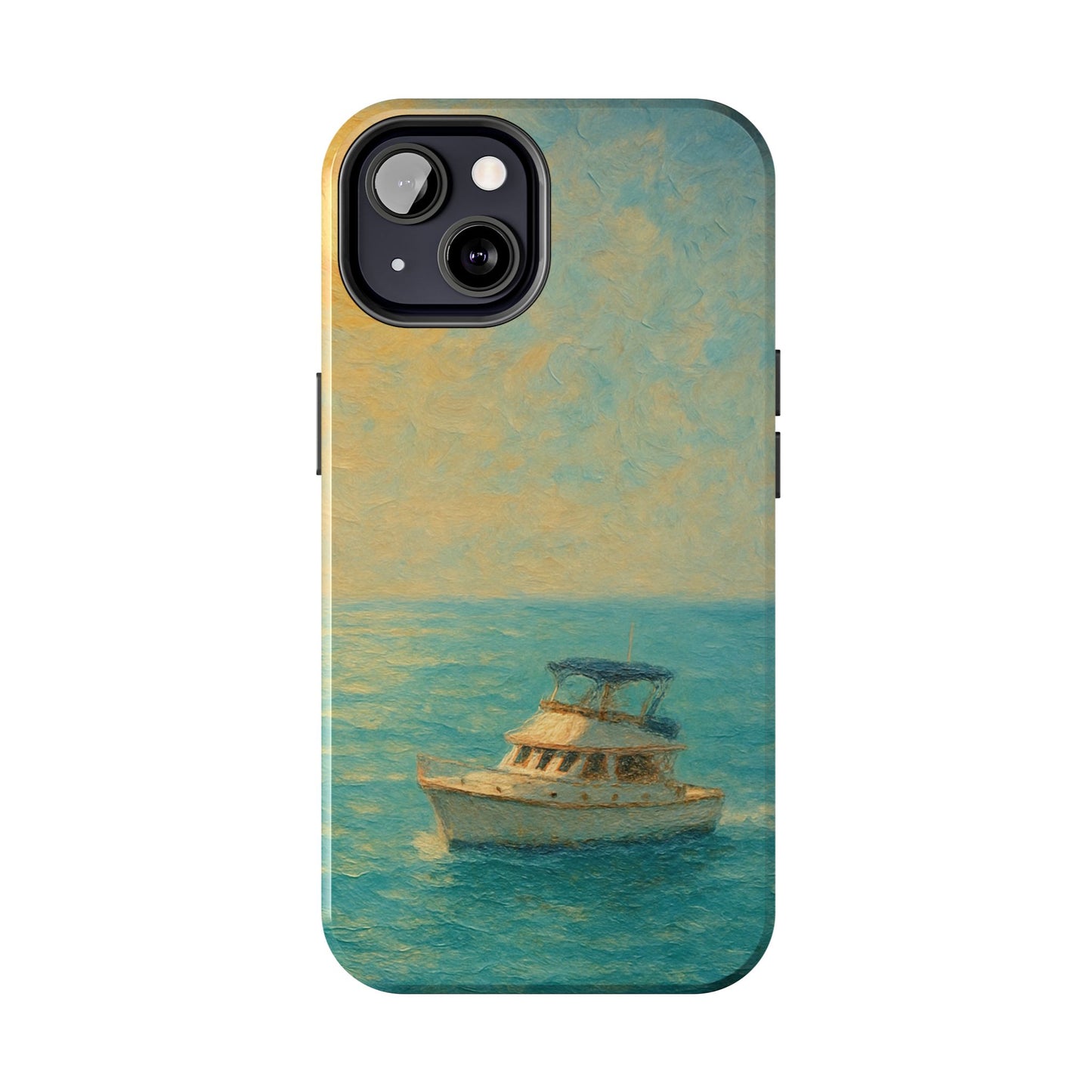 Scenic Ocean Phone Case, Nautical Tough Cases, Beach Lover Gift, Sailboat Decor, Coastal Home Accessories
