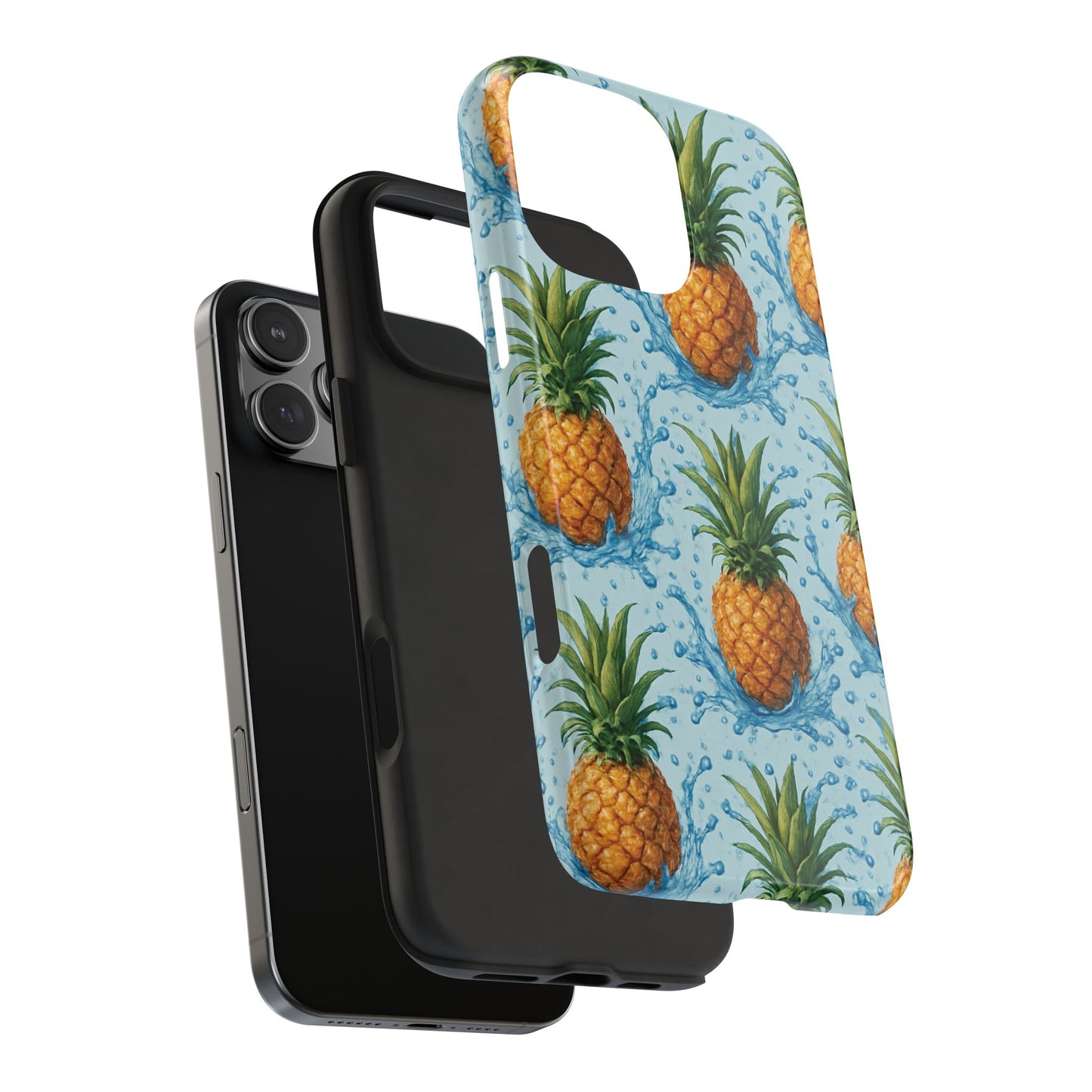 Tropical Pineapple Phone Case, Tough Phone Case, Pineapple Lovers Gift, Summer Vibe Accessory, Cute Phone Cover, Vacation Essentials