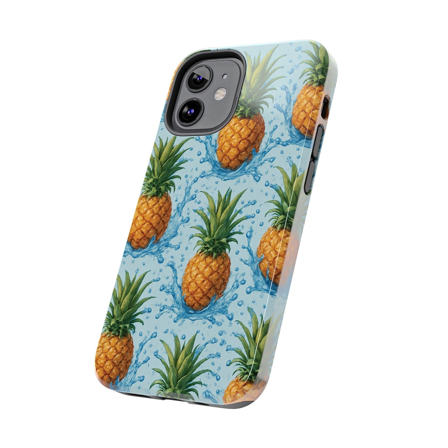 Tropical Pineapple Phone Case, Tough Phone Case, Pineapple Lovers Gift, Summer Vibe Accessory, Cute Phone Cover, Vacation Essentials
