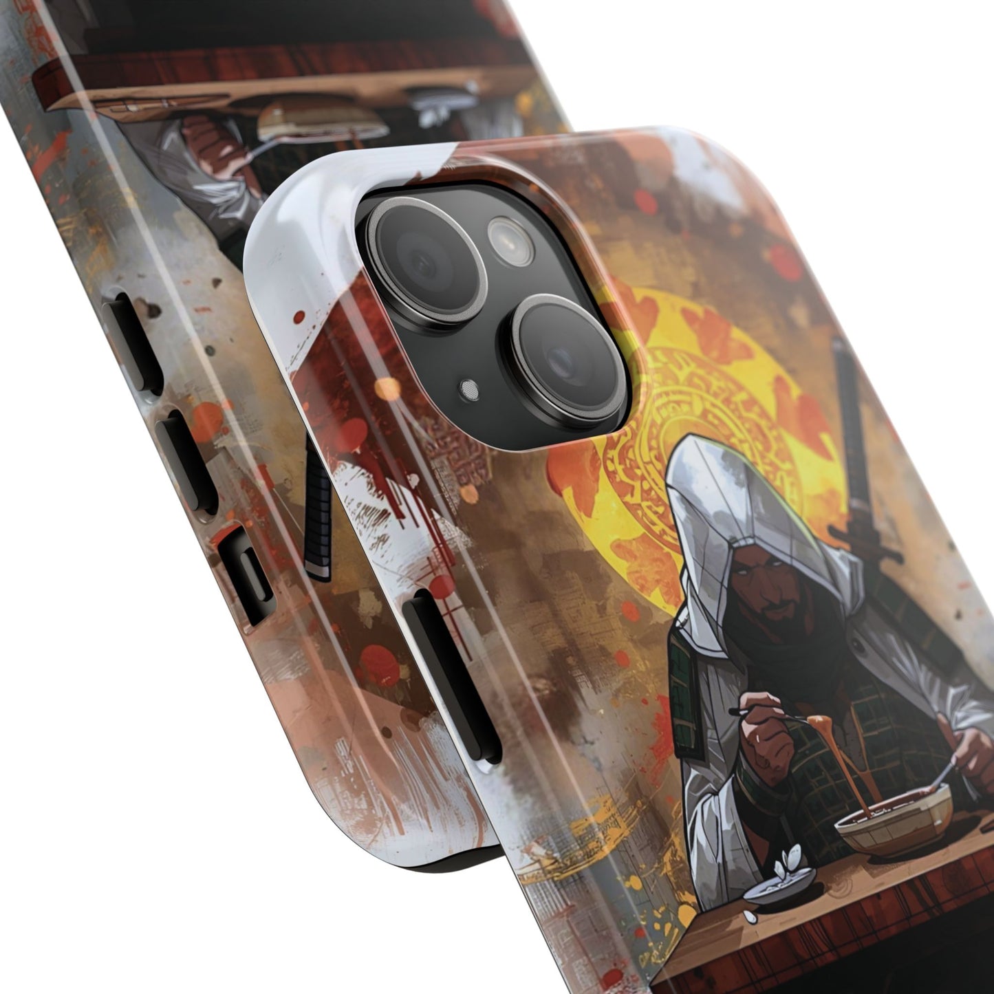 Artistic Tough Phone Cases for Gamers, Unique Phone Cover for Gift, Trendy Phone Accessories, Perfect for Birthdays & Holidays