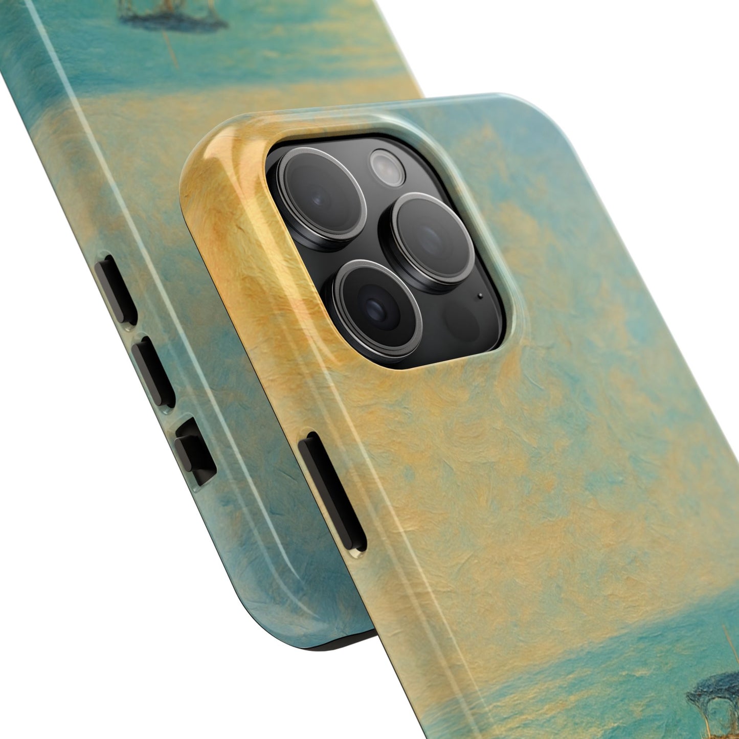 Scenic Ocean Phone Case, Nautical Tough Cases, Beach Lover Gift, Sailboat Decor, Coastal Home Accessories