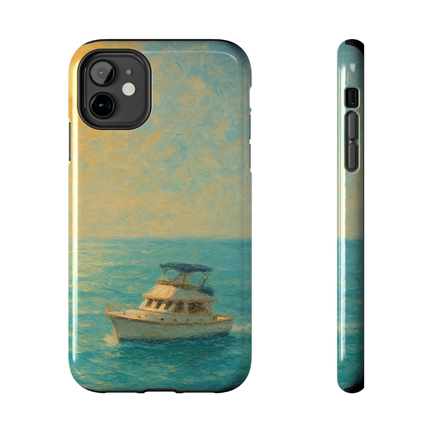 Scenic Ocean Phone Case, Nautical Tough Cases, Beach Lover Gift, Sailboat Decor, Coastal Home Accessories