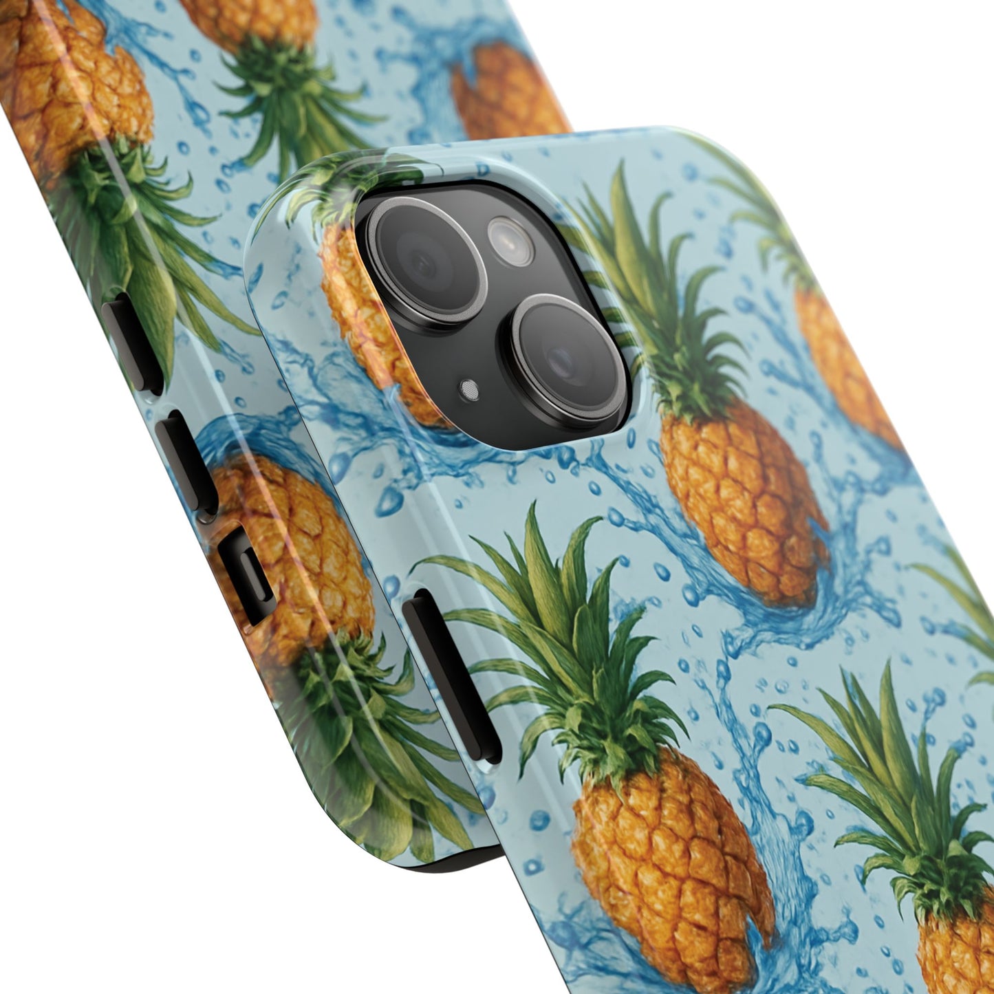 Tropical Pineapple Phone Case, Tough Phone Case, Pineapple Lovers Gift, Summer Vibe Accessory, Cute Phone Cover, Vacation Essentials