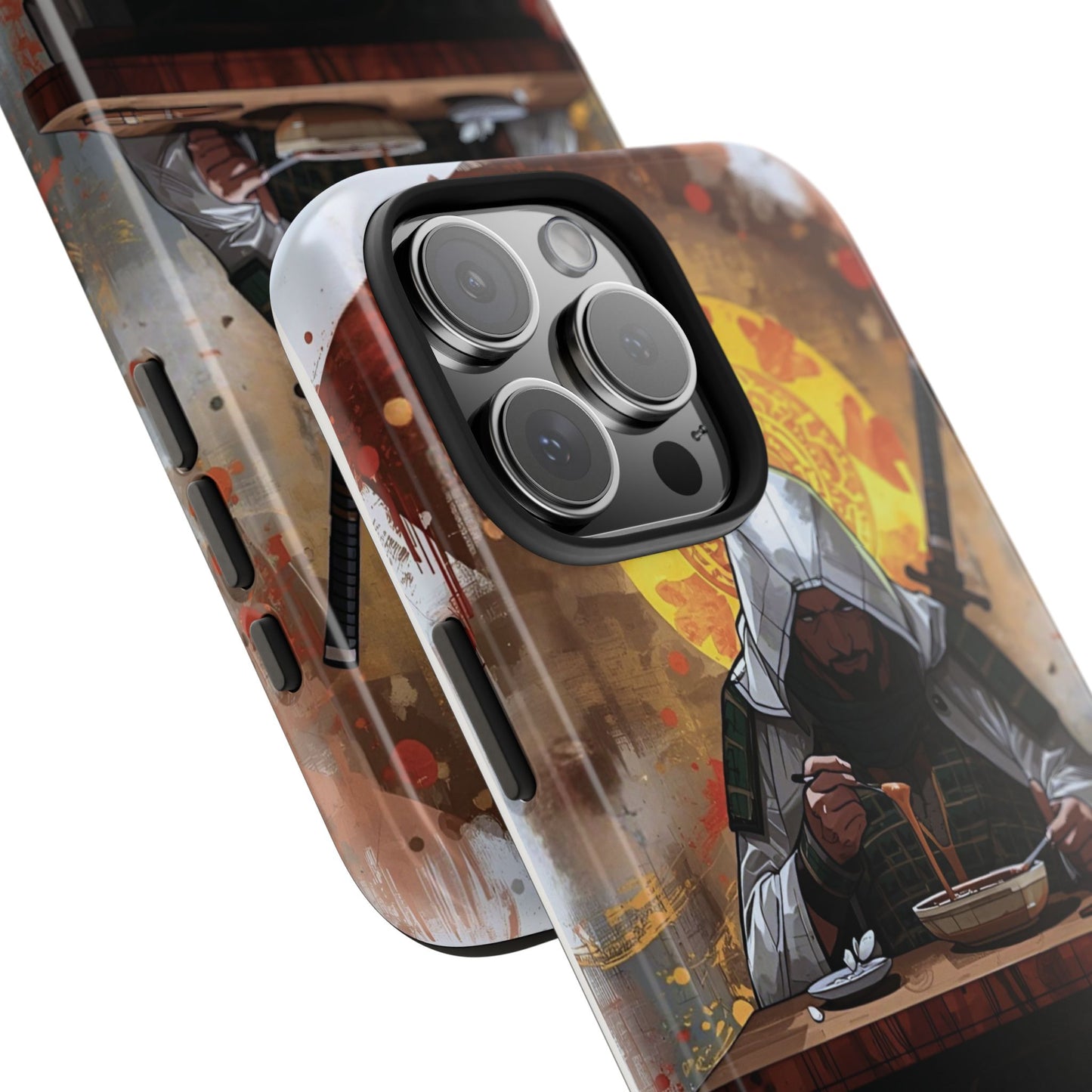 Artistic Tough Phone Cases for Gamers, Unique Phone Cover for Gift, Trendy Phone Accessories, Perfect for Birthdays & Holidays