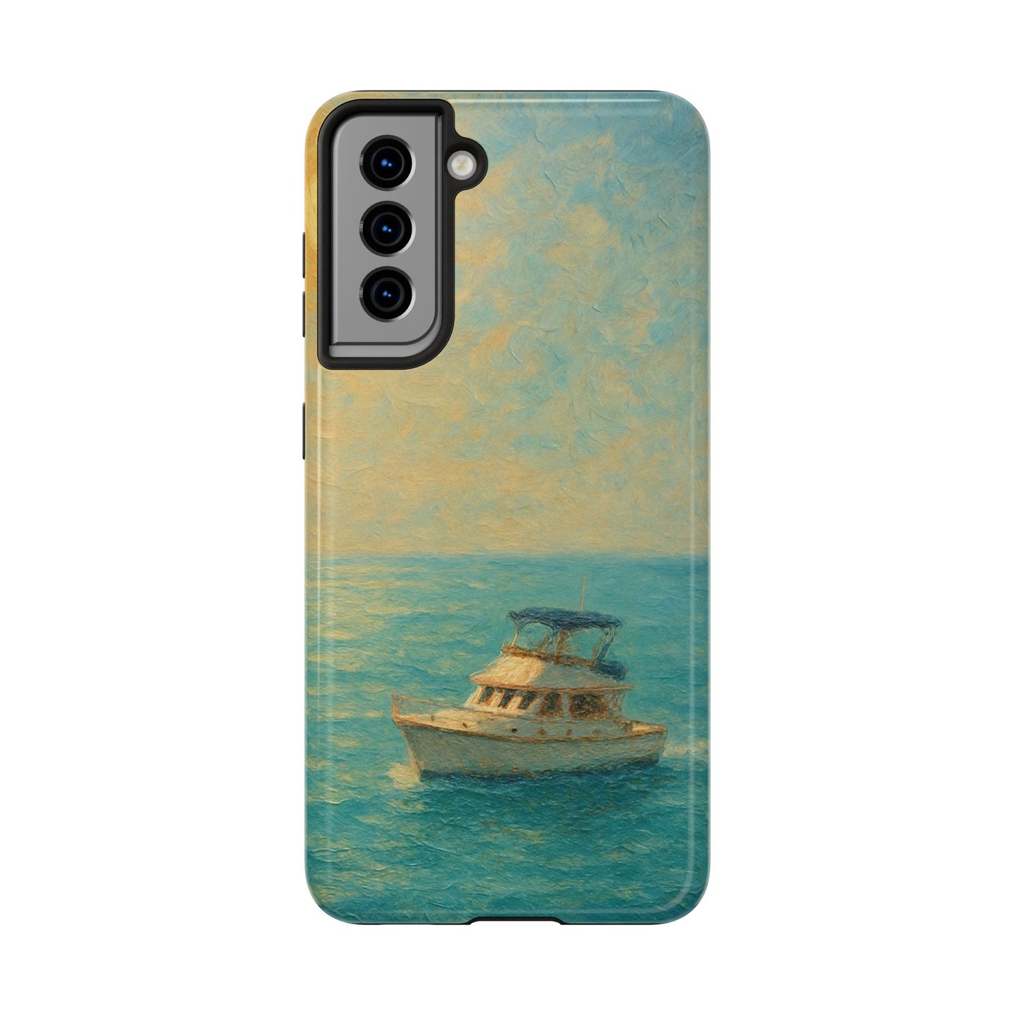 Scenic Ocean Phone Case, Nautical Tough Cases, Beach Lover Gift, Sailboat Decor, Coastal Home Accessories