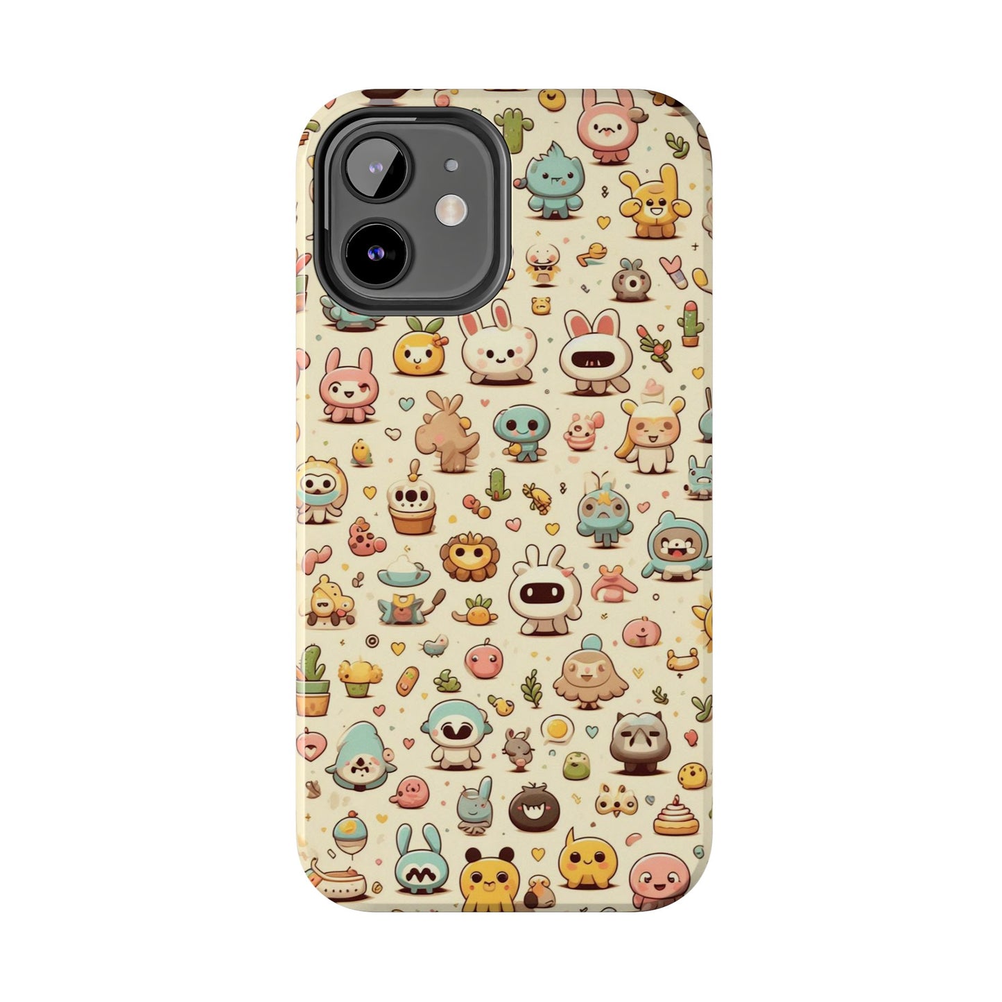 Cute Cartoon Phone Cases - Kawaii Design for Kids, Fun Gift for Birthdays, Durable Protection, Unique Colors, Everyday Use