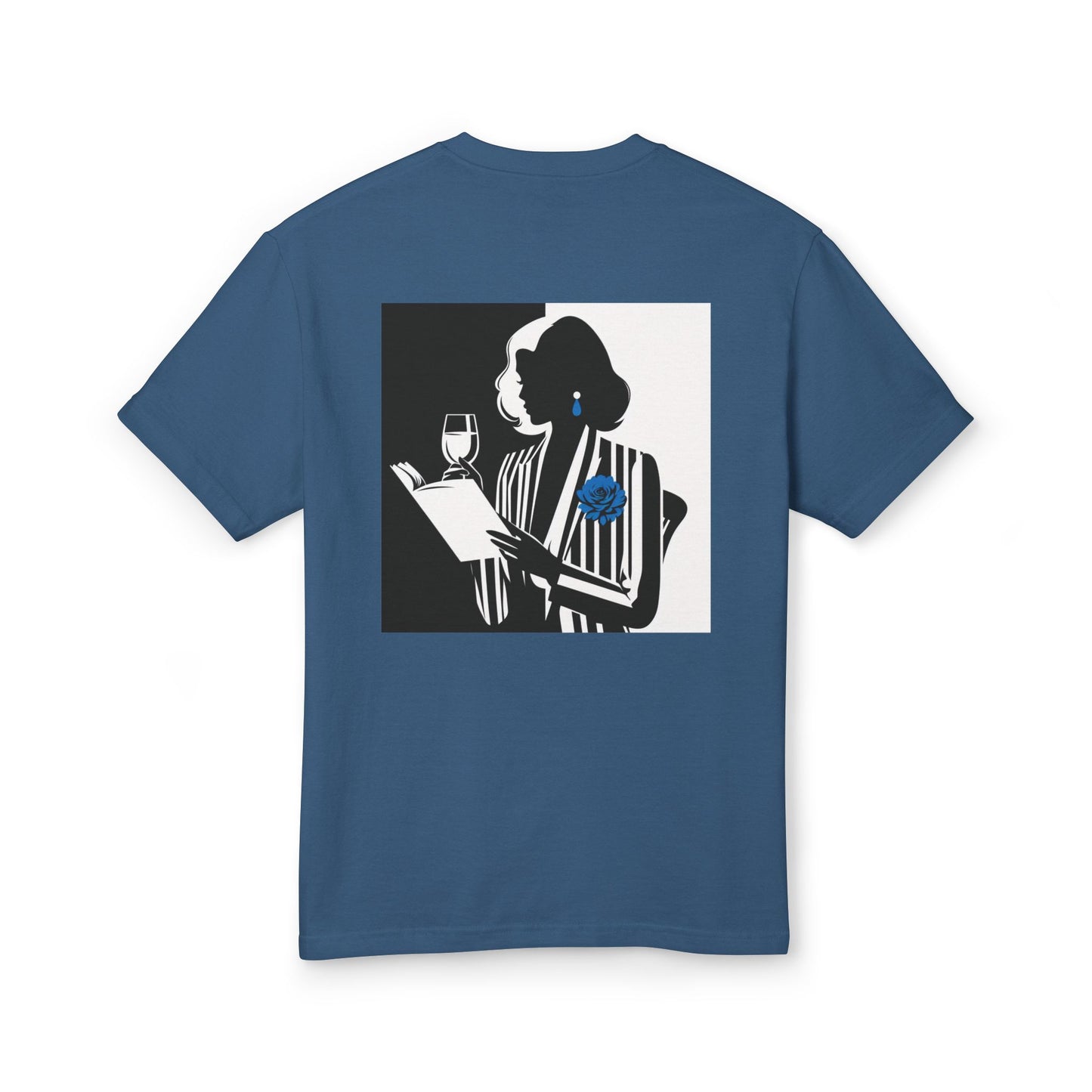 Chic Woman's Art Tee - Unisex Heavyweight Cotton T-Shirt with Stylish Design