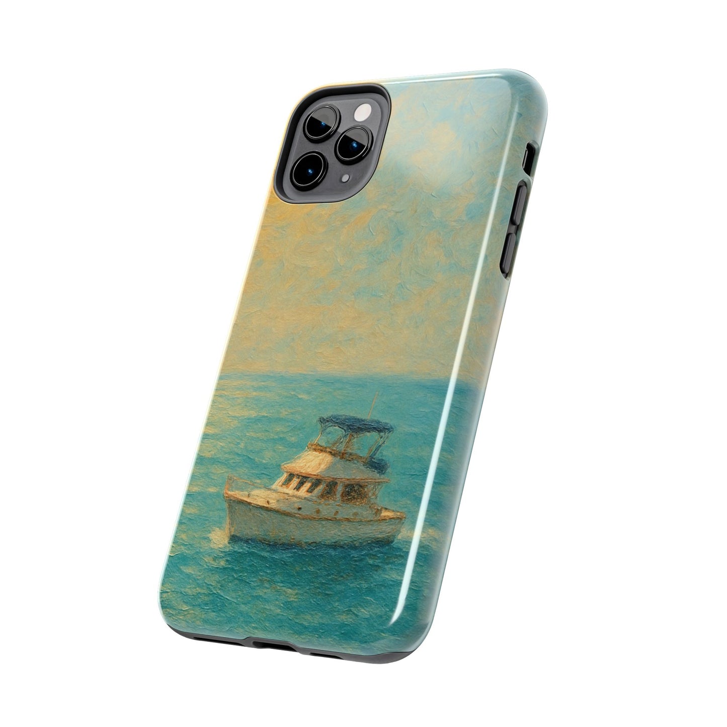 Scenic Ocean Phone Case, Nautical Tough Cases, Beach Lover Gift, Sailboat Decor, Coastal Home Accessories