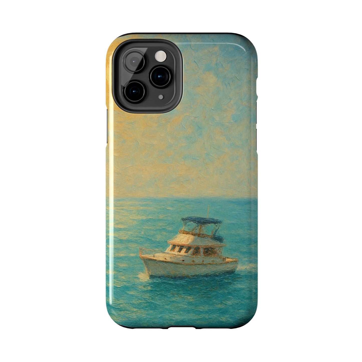 Scenic Ocean Phone Case, Nautical Tough Cases, Beach Lover Gift, Sailboat Decor, Coastal Home Accessories