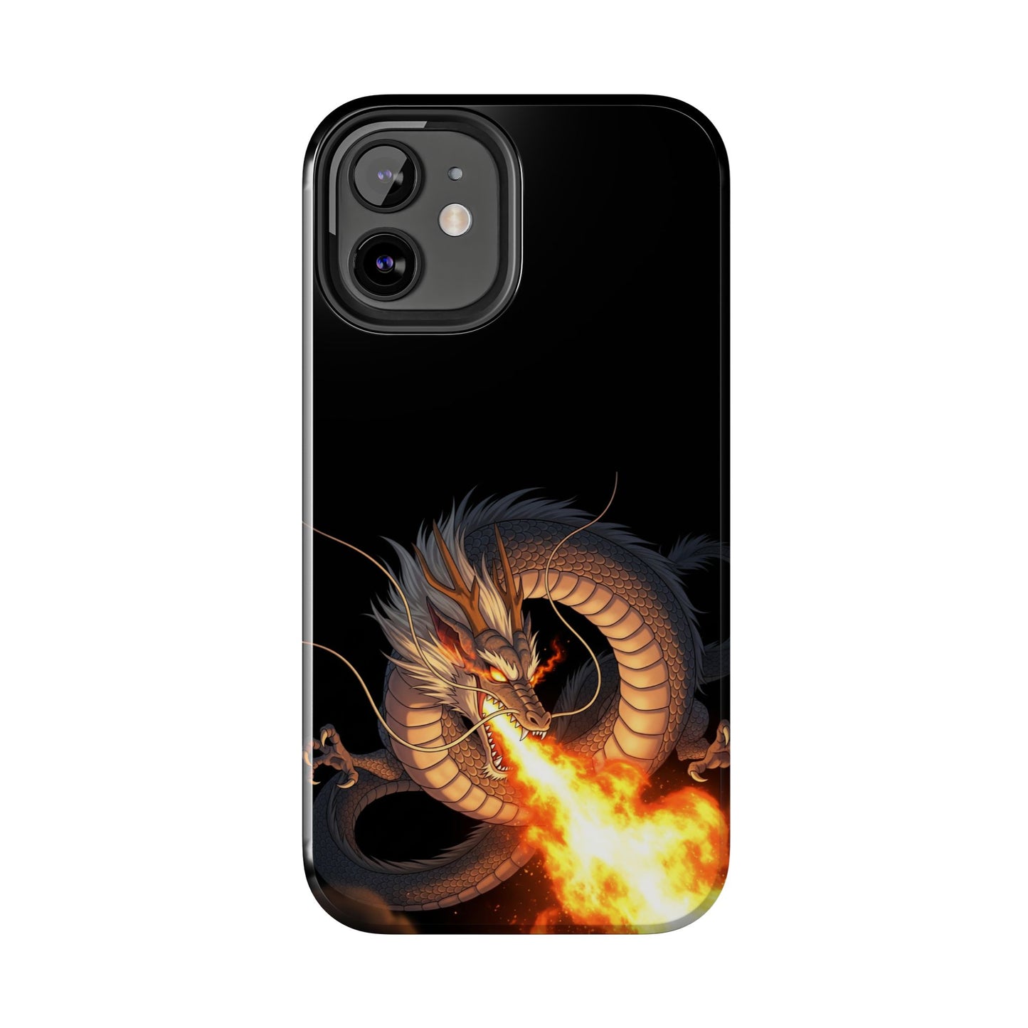 Dragon Fire Phone Case | Tough & Stylish, Perfect for Gamers, Gift for Tech Lovers, Protective Accessory, Adjustable Fit