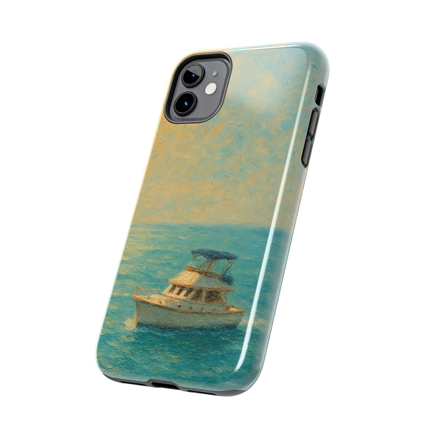Scenic Ocean Phone Case, Nautical Tough Cases, Beach Lover Gift, Sailboat Decor, Coastal Home Accessories