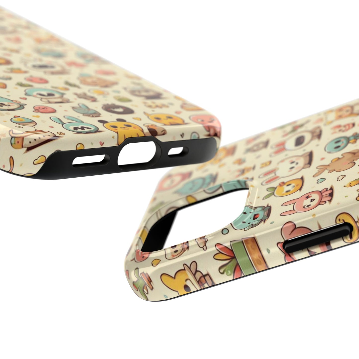 Cute Cartoon Phone Cases - Kawaii Design for Kids, Fun Gift for Birthdays, Durable Protection, Unique Colors, Everyday Use