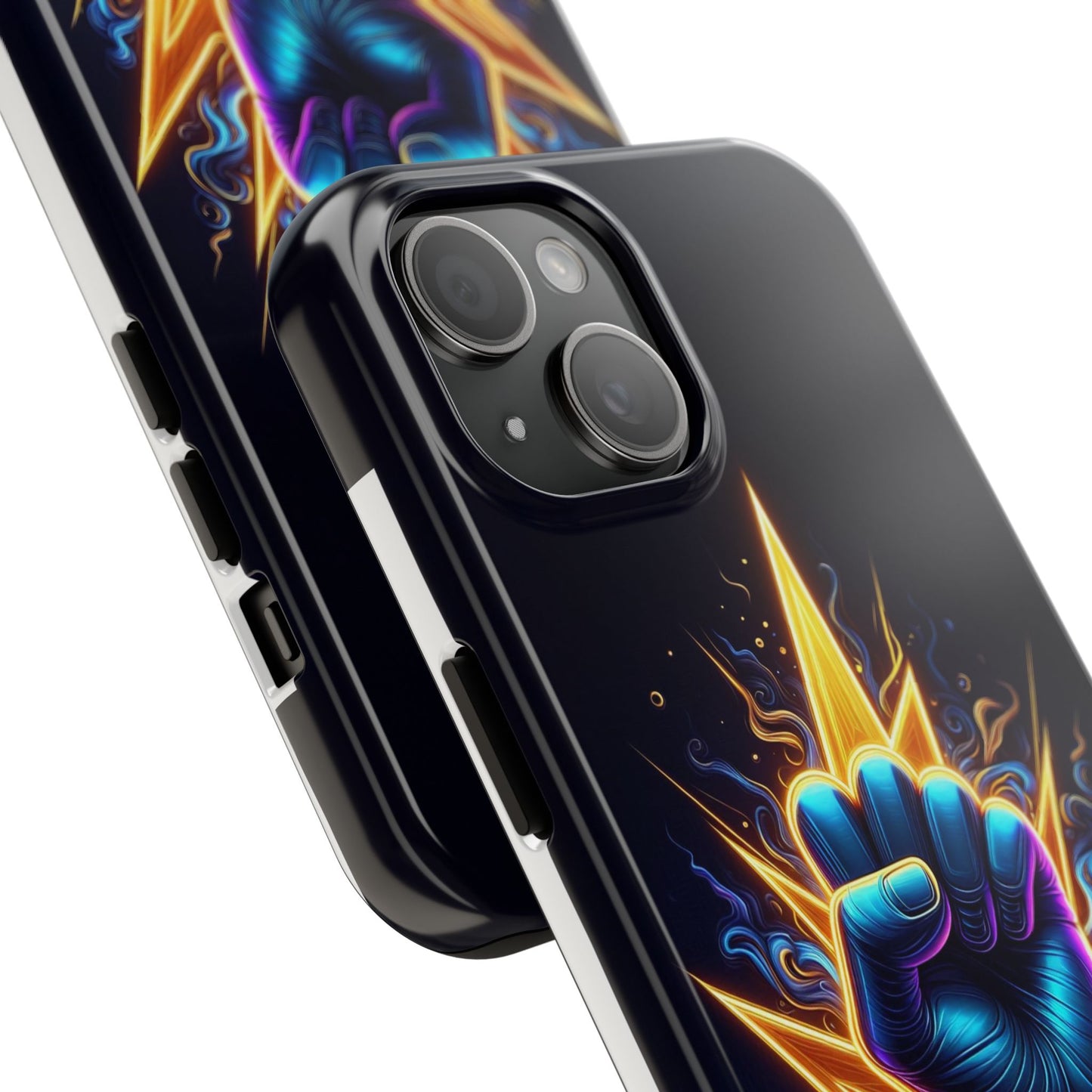 Vibrant Tough Phone Case, Unique Phone Protector, Gift for Him, Colorful Smartphone Cover, Inspirational Design