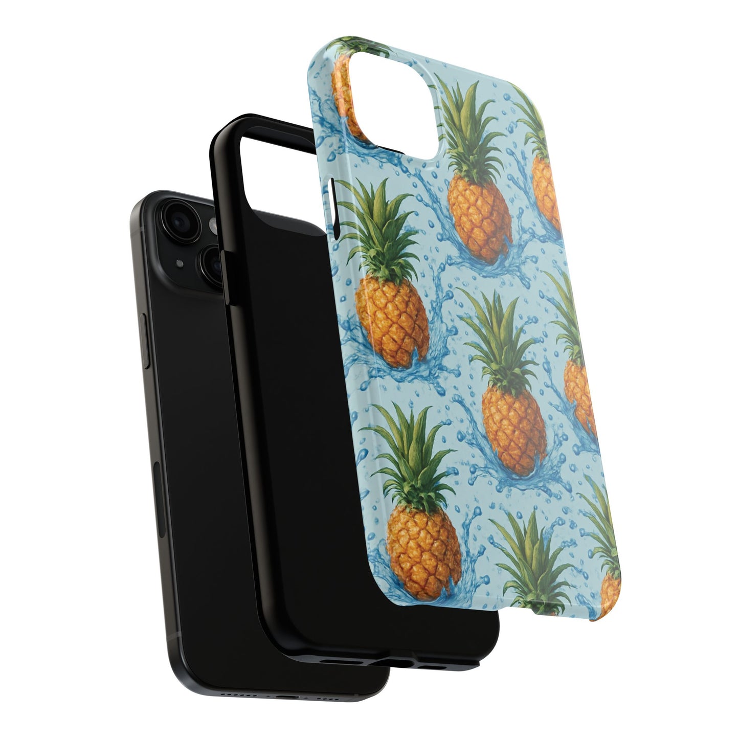 Tropical Pineapple Phone Case, Tough Phone Case, Pineapple Lovers Gift, Summer Vibe Accessory, Cute Phone Cover, Vacation Essentials