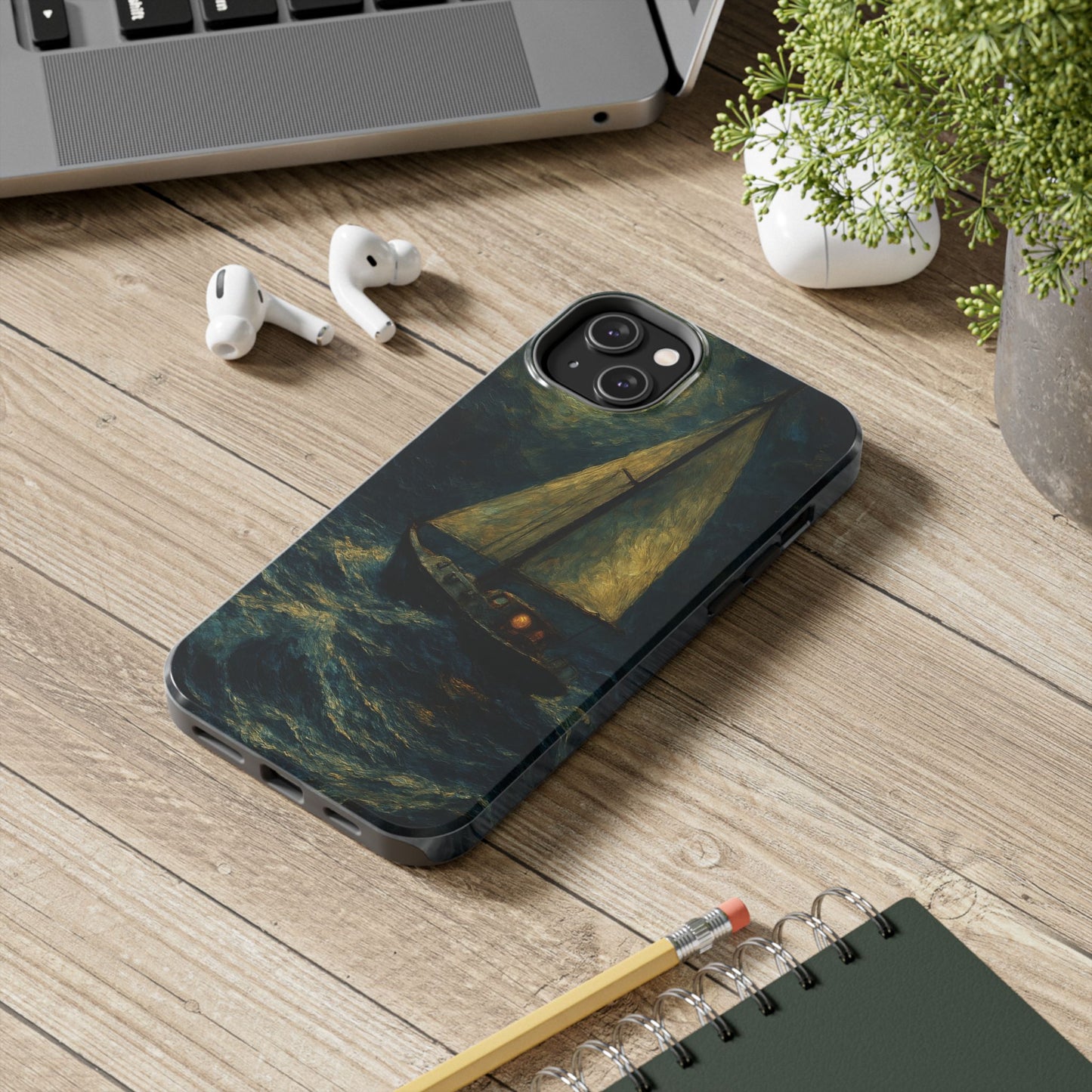 Artistic Sailing Phone Case | Tough Phone Cases for Ocean Lovers, Nautical Theme Accessories, Customizable Gifts, Coastal Decor, [...]