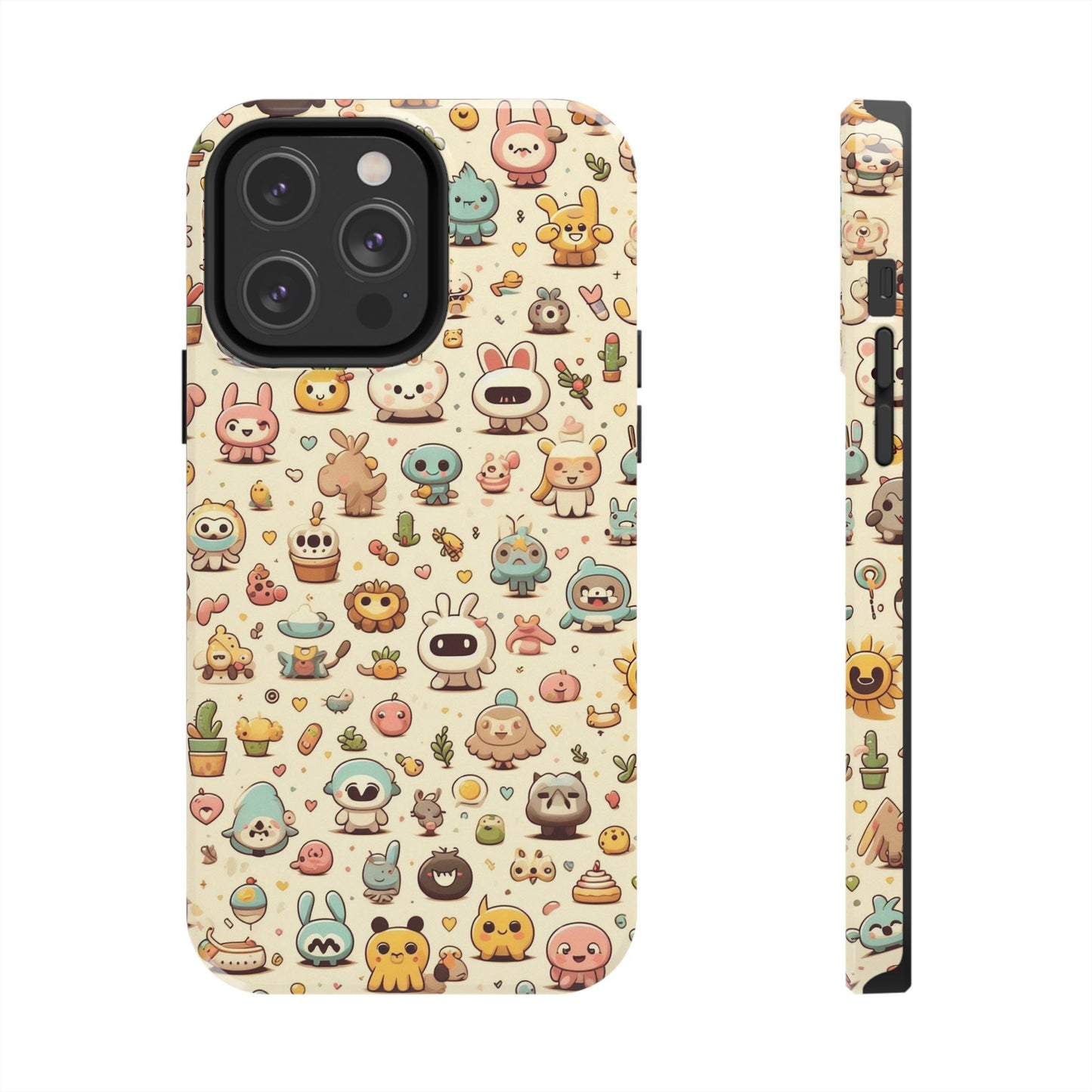 Cute Cartoon Phone Cases - Kawaii Design for Kids, Fun Gift for Birthdays, Durable Protection, Unique Colors, Everyday Use