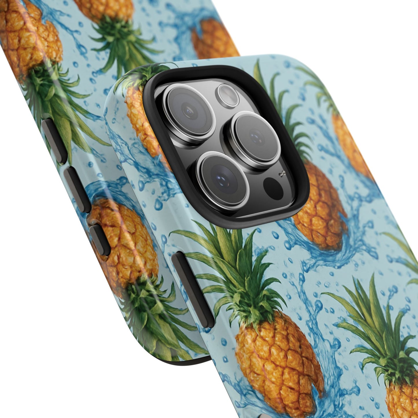 Tropical Pineapple Phone Case, Tough Phone Case, Pineapple Lovers Gift, Summer Vibe Accessory, Cute Phone Cover, Vacation Essentials