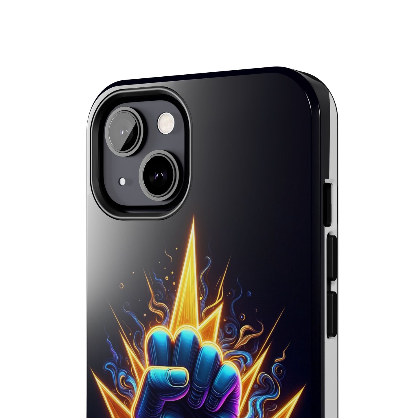 Vibrant Tough Phone Case, Unique Phone Protector, Gift for Him, Colorful Smartphone Cover, Inspirational Design