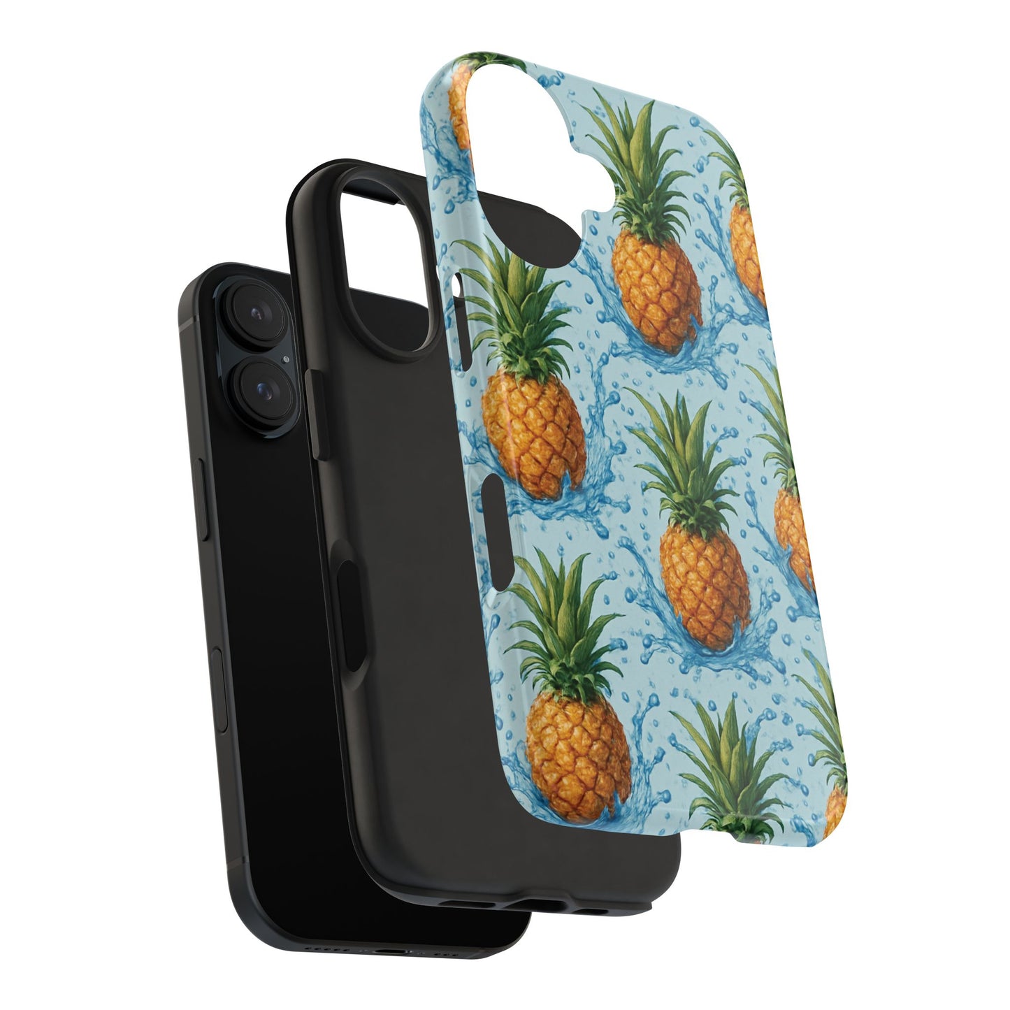 Tropical Pineapple Phone Case, Tough Phone Case, Pineapple Lovers Gift, Summer Vibe Accessory, Cute Phone Cover, Vacation Essentials