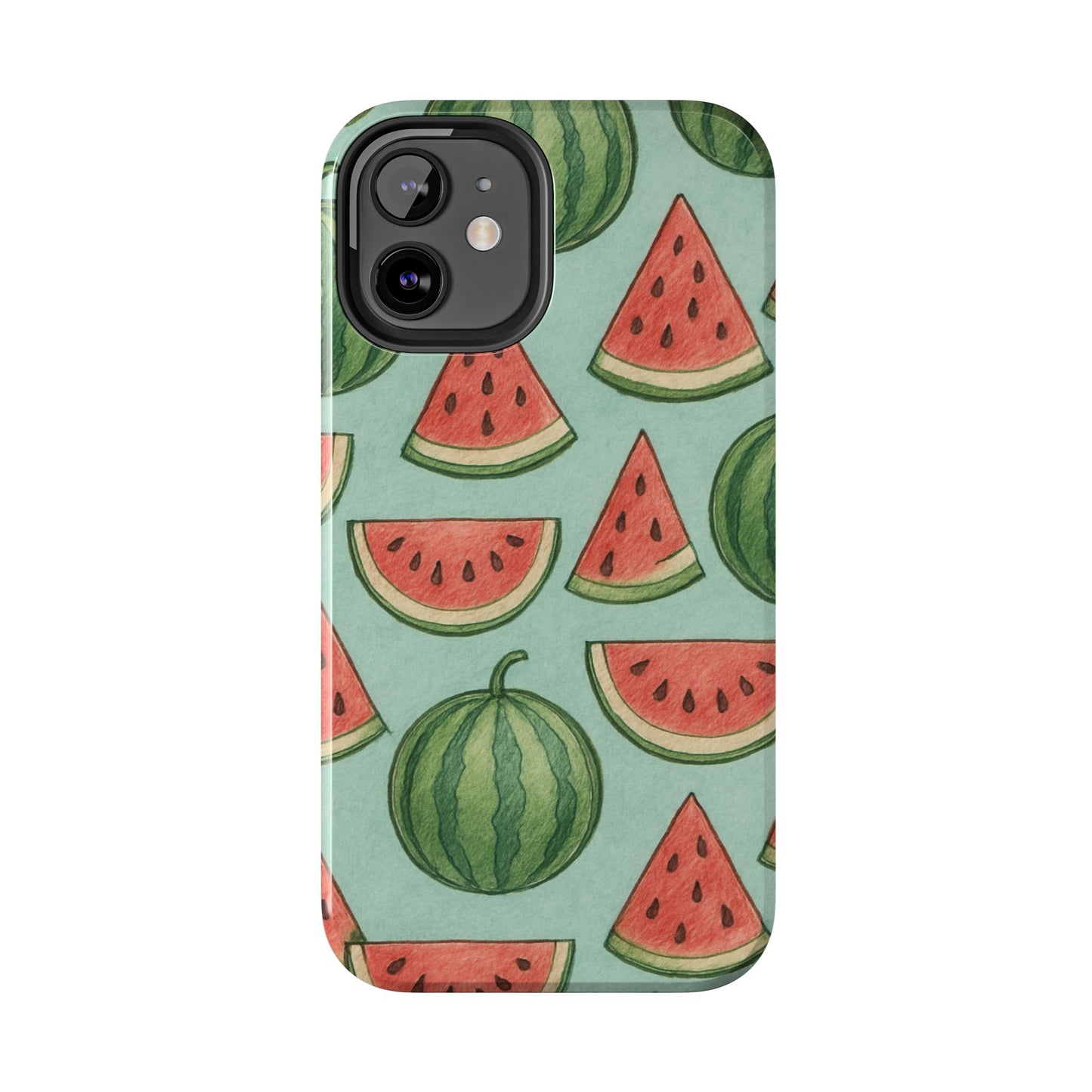Fun Watermelon Phone Cases, Summer Phone Cover, Cute Fruit Case, Unique Cell Phone Accessory, Gift for Her, Phone Protection