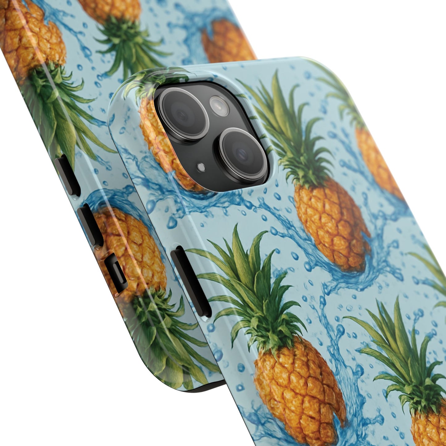 Tropical Pineapple Phone Case, Tough Phone Case, Pineapple Lovers Gift, Summer Vibe Accessory, Cute Phone Cover, Vacation Essentials