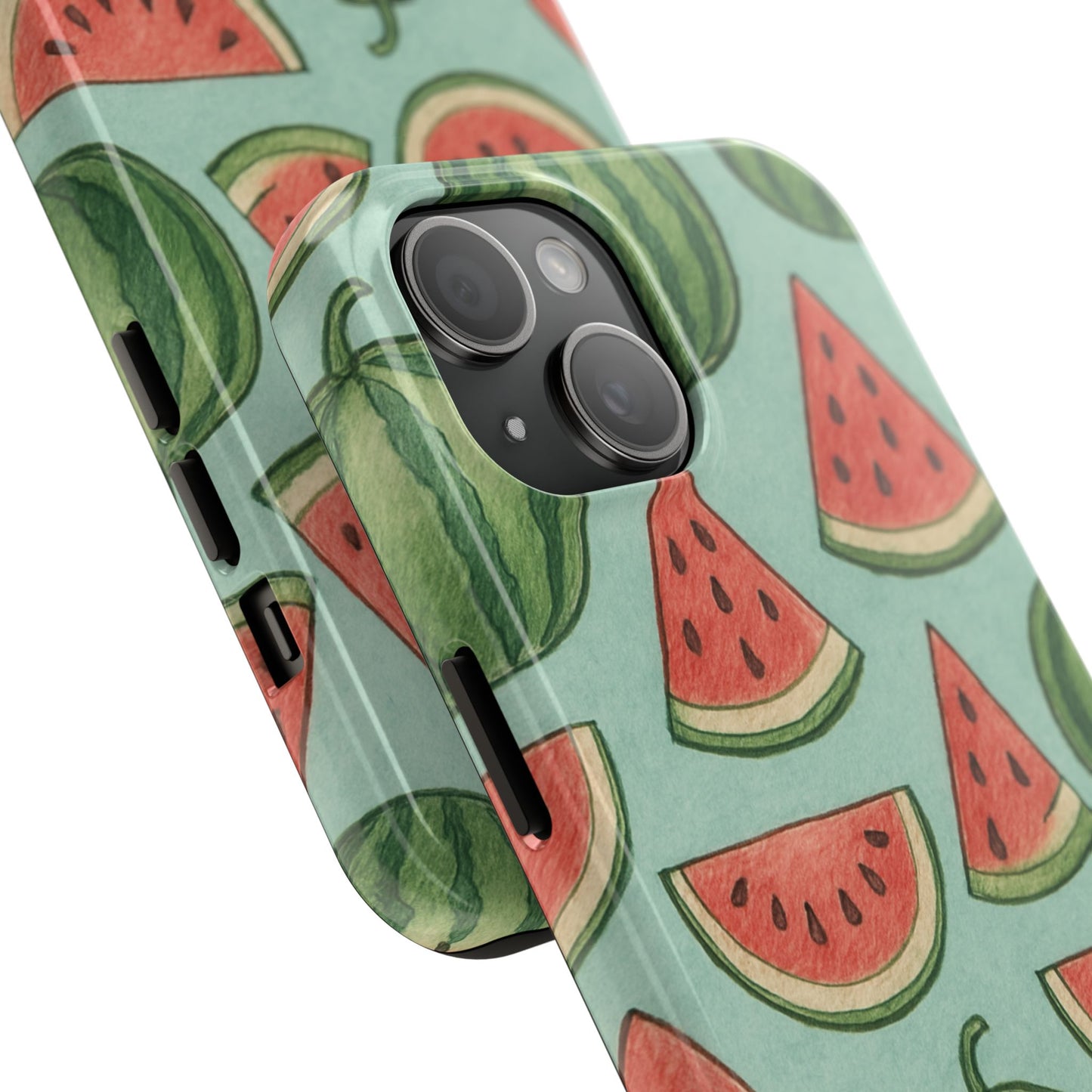 Fun Watermelon Phone Cases, Summer Phone Cover, Cute Fruit Case, Unique Cell Phone Accessory, Gift for Her, Phone Protection