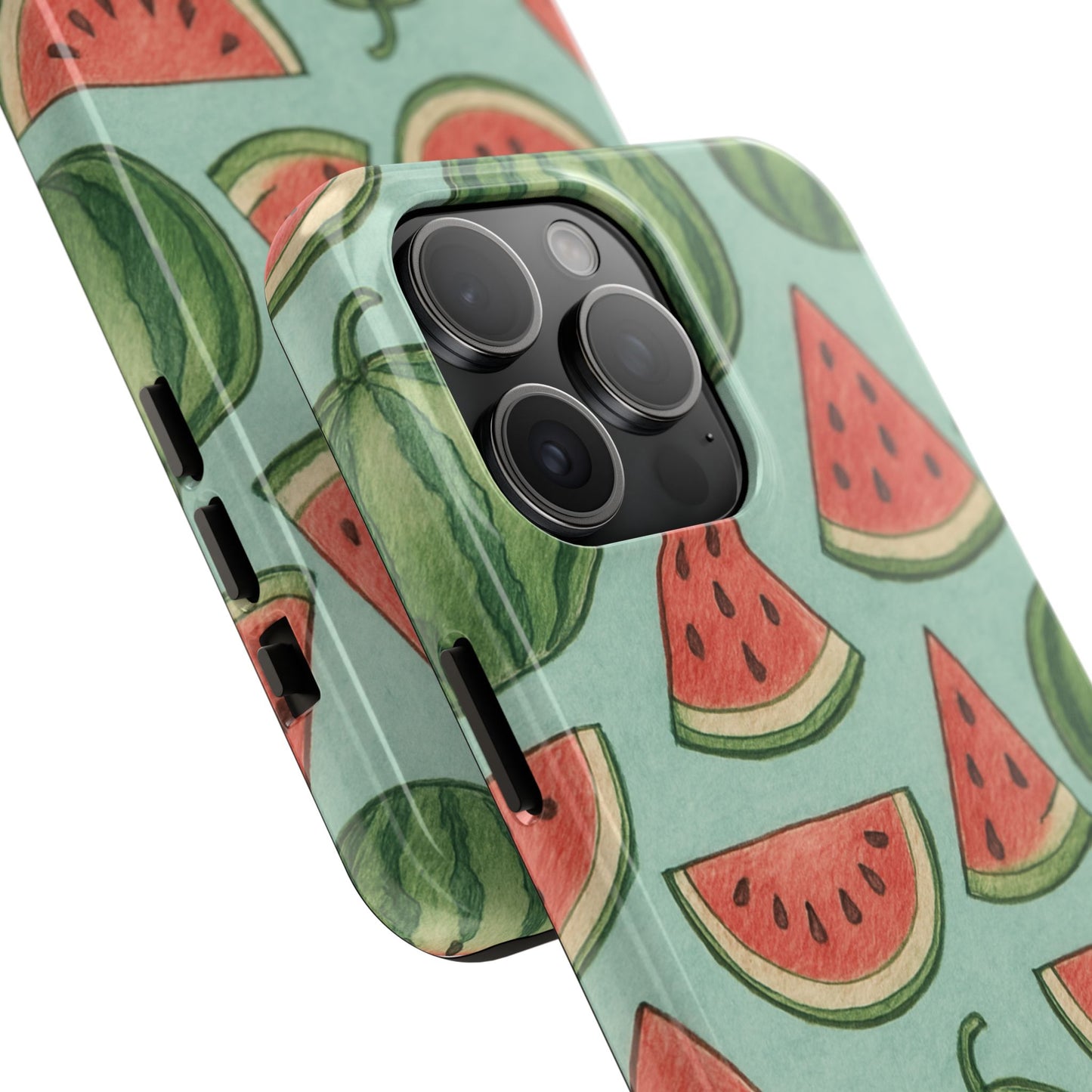 Fun Watermelon Phone Cases, Summer Phone Cover, Cute Fruit Case, Unique Cell Phone Accessory, Gift for Her, Phone Protection