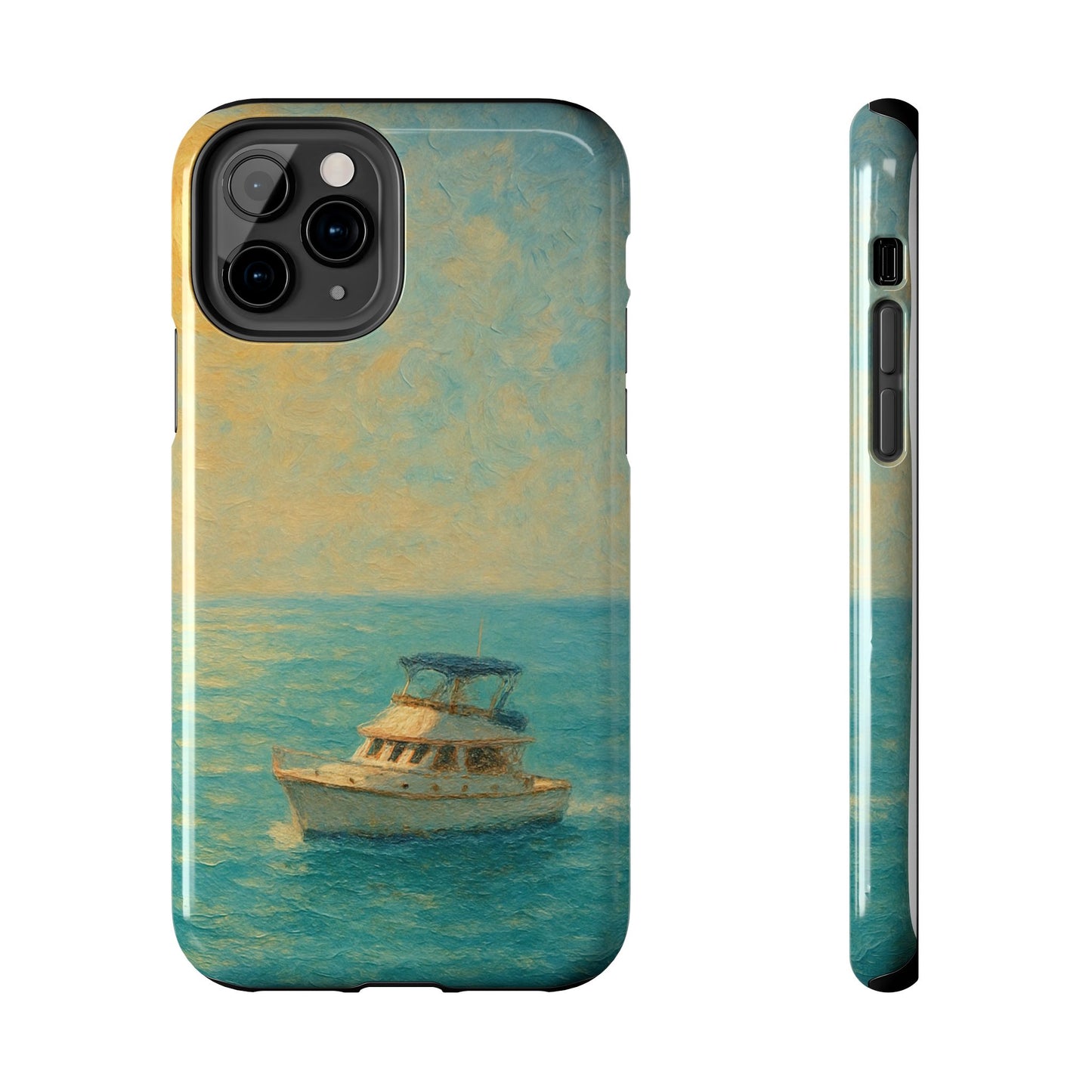 Scenic Ocean Phone Case, Nautical Tough Cases, Beach Lover Gift, Sailboat Decor, Coastal Home Accessories