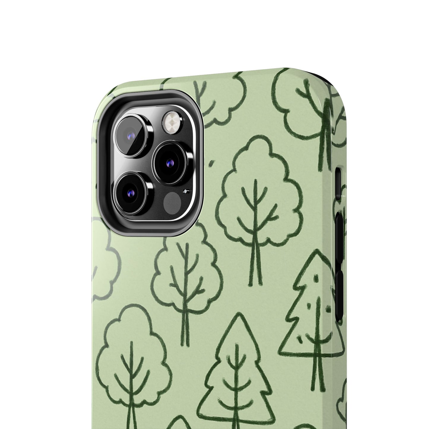 Nature-Inspired Tough Phone Cases | Forest Pattern, Eco-Friendly Design, Gift for Nature Lovers, Outdoor Enthusiasts, Phone Protection