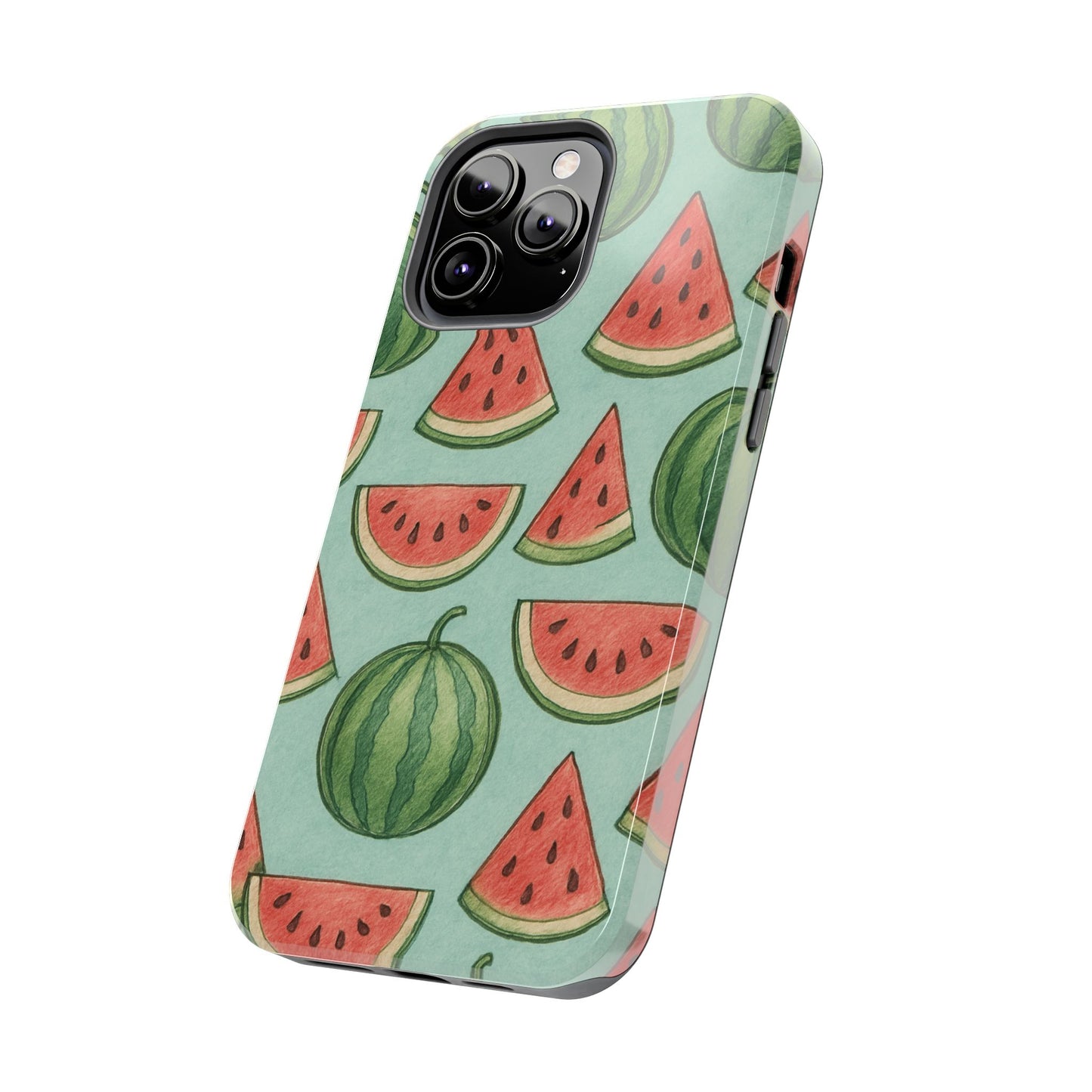 Fun Watermelon Phone Cases, Summer Phone Cover, Cute Fruit Case, Unique Cell Phone Accessory, Gift for Her, Phone Protection