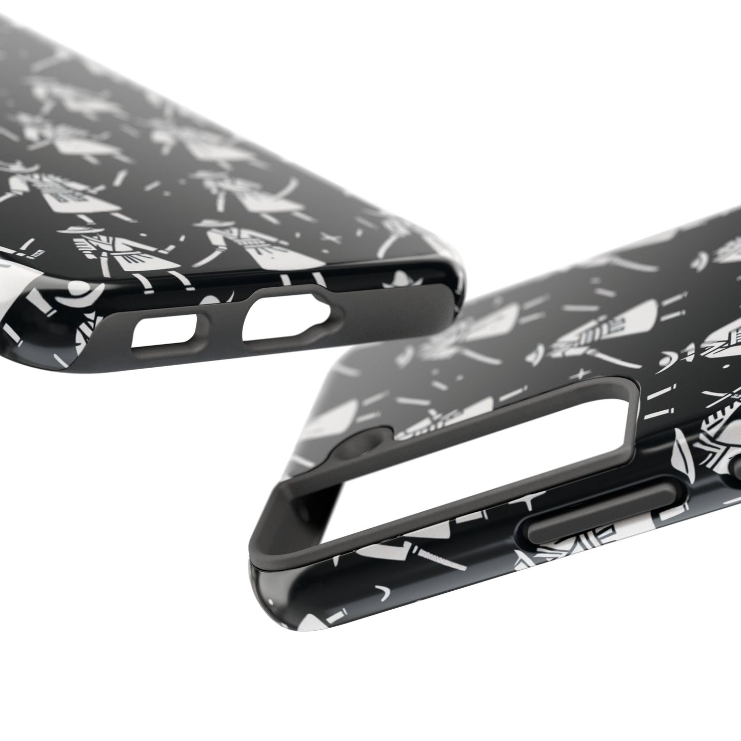 Warrior Pattern Tough Phone Cases, Durable Phone Cover, Unique Gift for Gamers, Protection from Drops, Stylish Phone Accessories