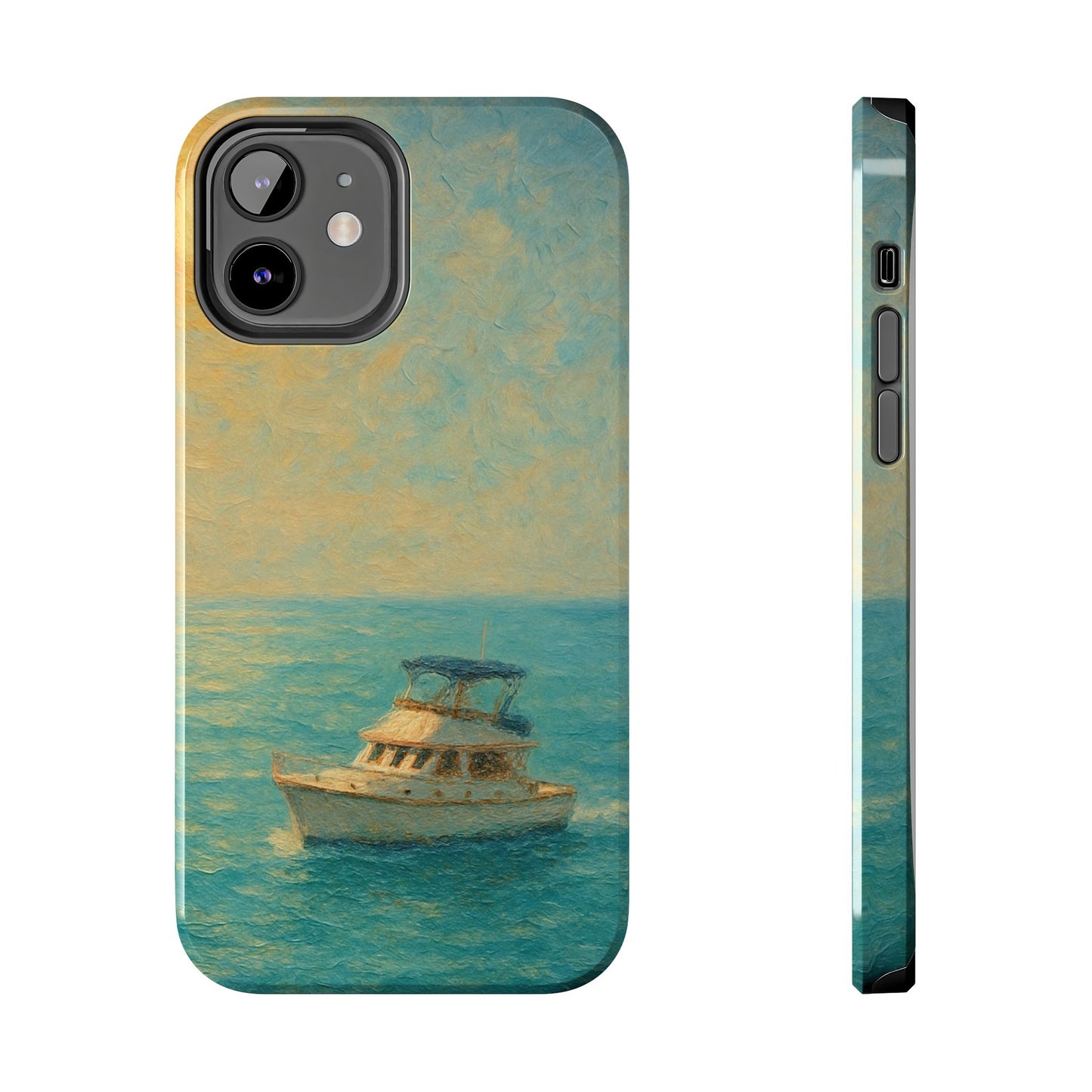 Scenic Ocean Phone Case, Nautical Tough Cases, Beach Lover Gift, Sailboat Decor, Coastal Home Accessories