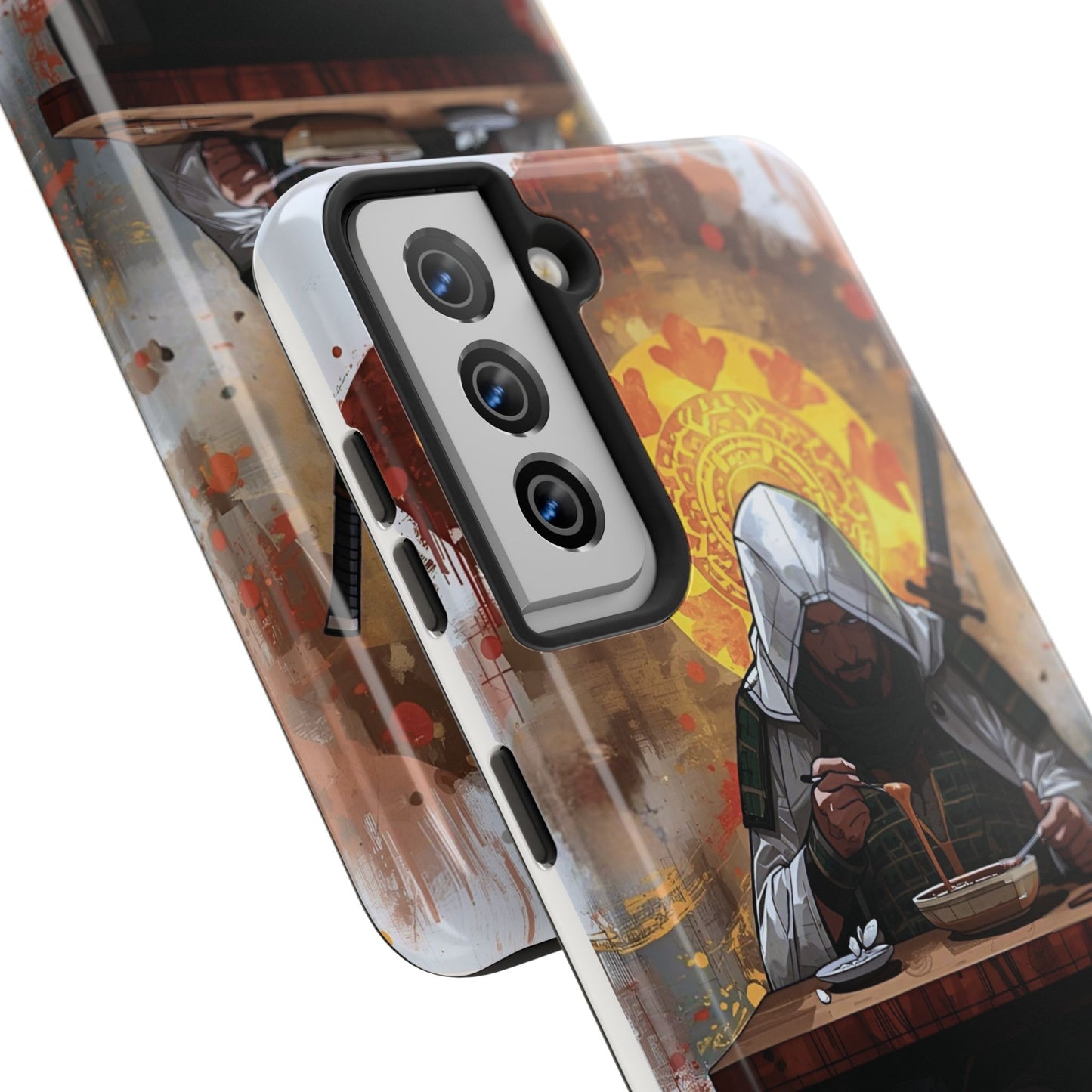 Artistic Tough Phone Cases for Gamers, Unique Phone Cover for Gift, Trendy Phone Accessories, Perfect for Birthdays & Holidays