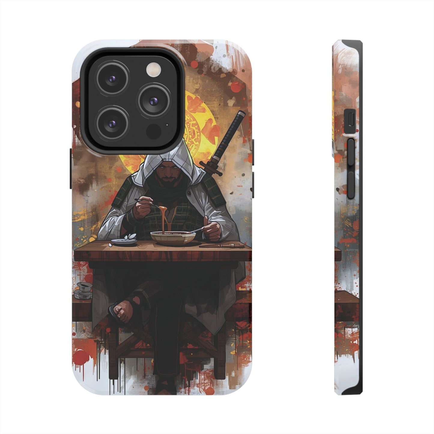 Artistic Tough Phone Cases for Gamers, Unique Phone Cover for Gift, Trendy Phone Accessories, Perfect for Birthdays & Holidays
