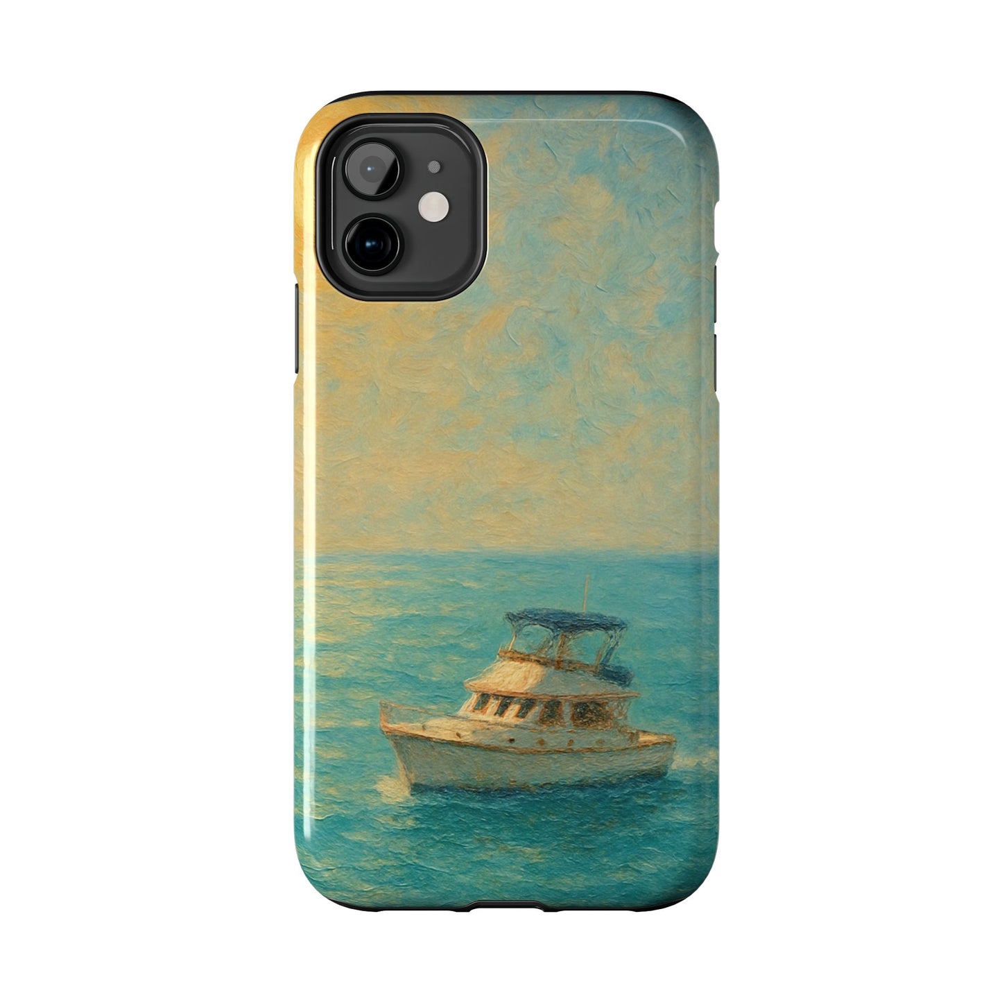 Scenic Ocean Phone Case, Nautical Tough Cases, Beach Lover Gift, Sailboat Decor, Coastal Home Accessories