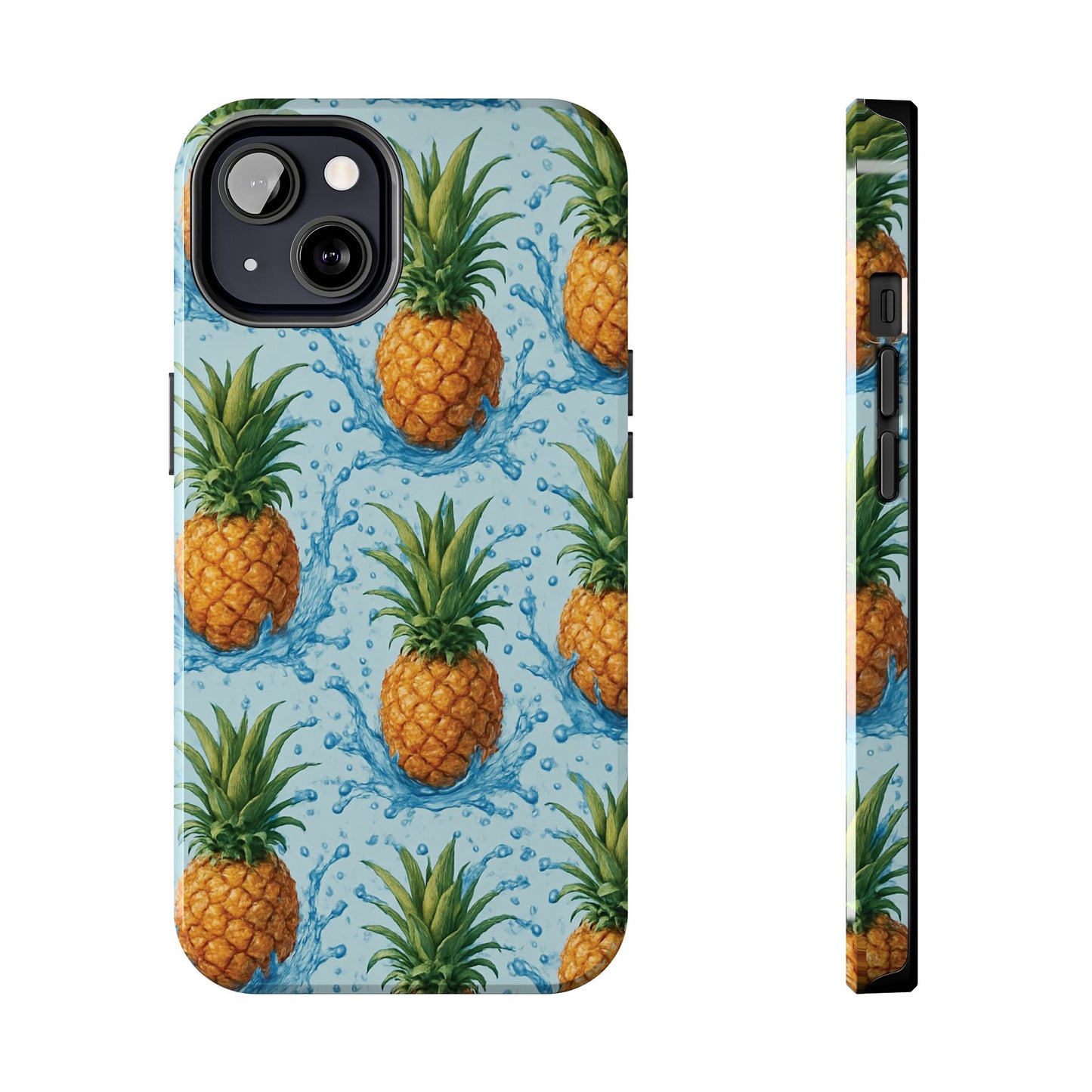 Tropical Pineapple Phone Case, Tough Phone Case, Pineapple Lovers Gift, Summer Vibe Accessory, Cute Phone Cover, Vacation Essentials