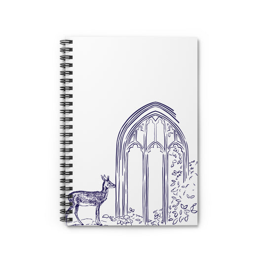 Nature-Inspired Spiral Notebook for Creative Journaling, Deer Design, Perfect Gift for Writers, Students, and Nature Lovers