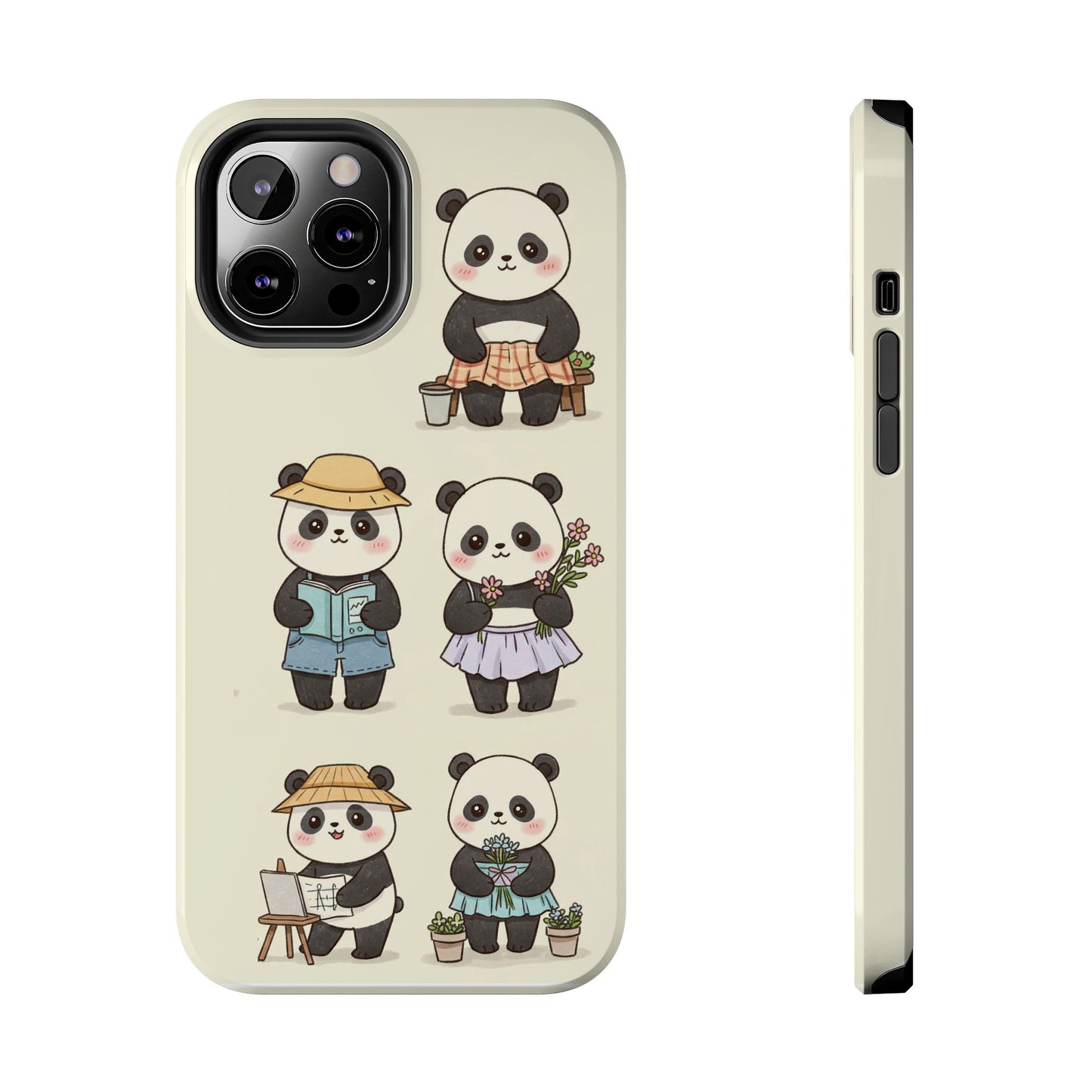 Cute Panda Tough Phone Cases | Stylish Phone Cover, Gifts for Animal Lovers, Kids Accessories, Cute Phone Protector, Fun Design