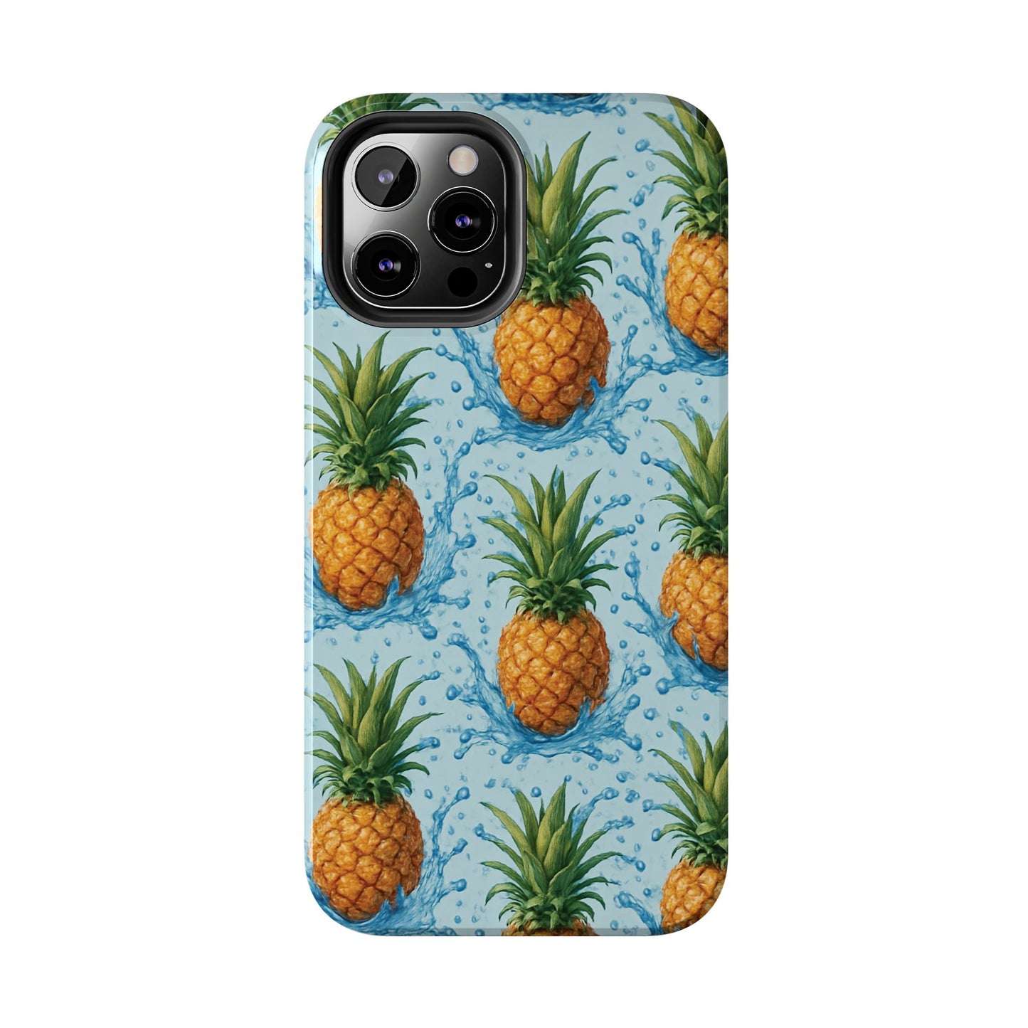 Tropical Pineapple Phone Case, Tough Phone Case, Pineapple Lovers Gift, Summer Vibe Accessory, Cute Phone Cover, Vacation Essentials