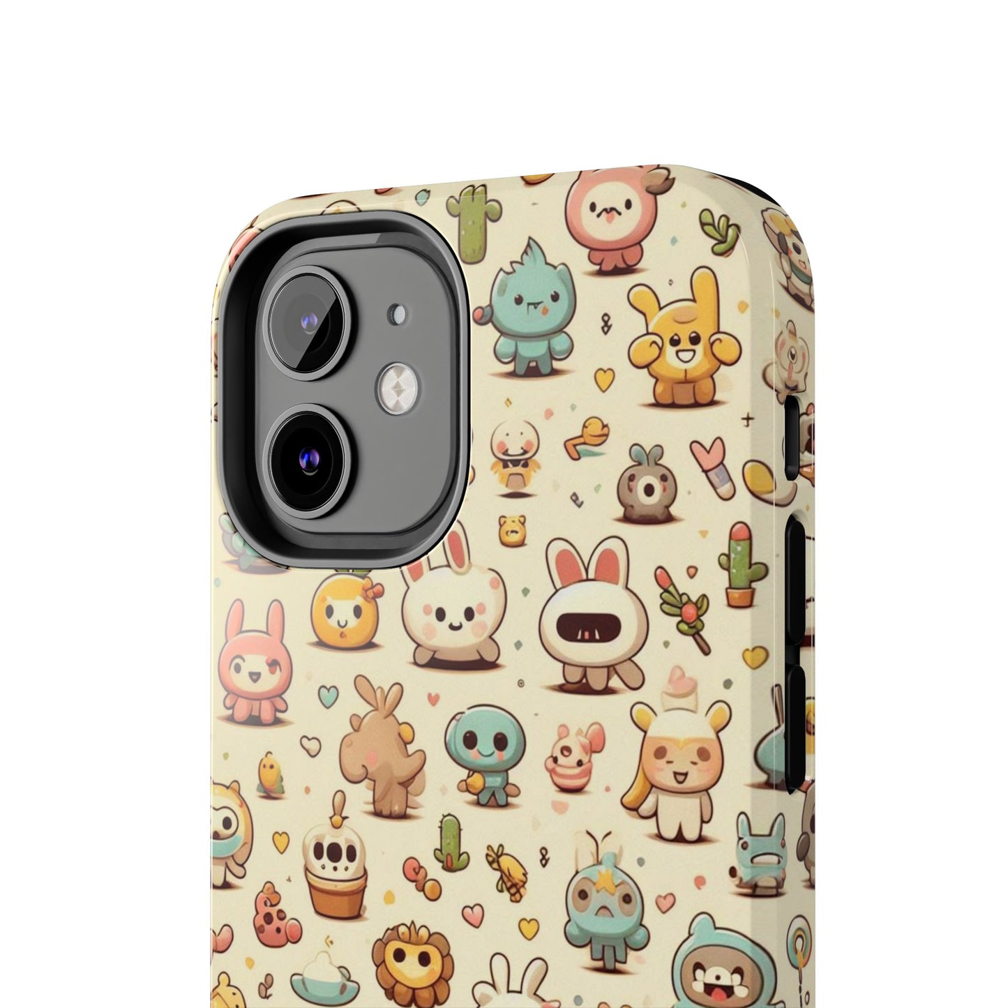 Cute Cartoon Phone Cases - Kawaii Design for Kids, Fun Gift for Birthdays, Durable Protection, Unique Colors, Everyday Use