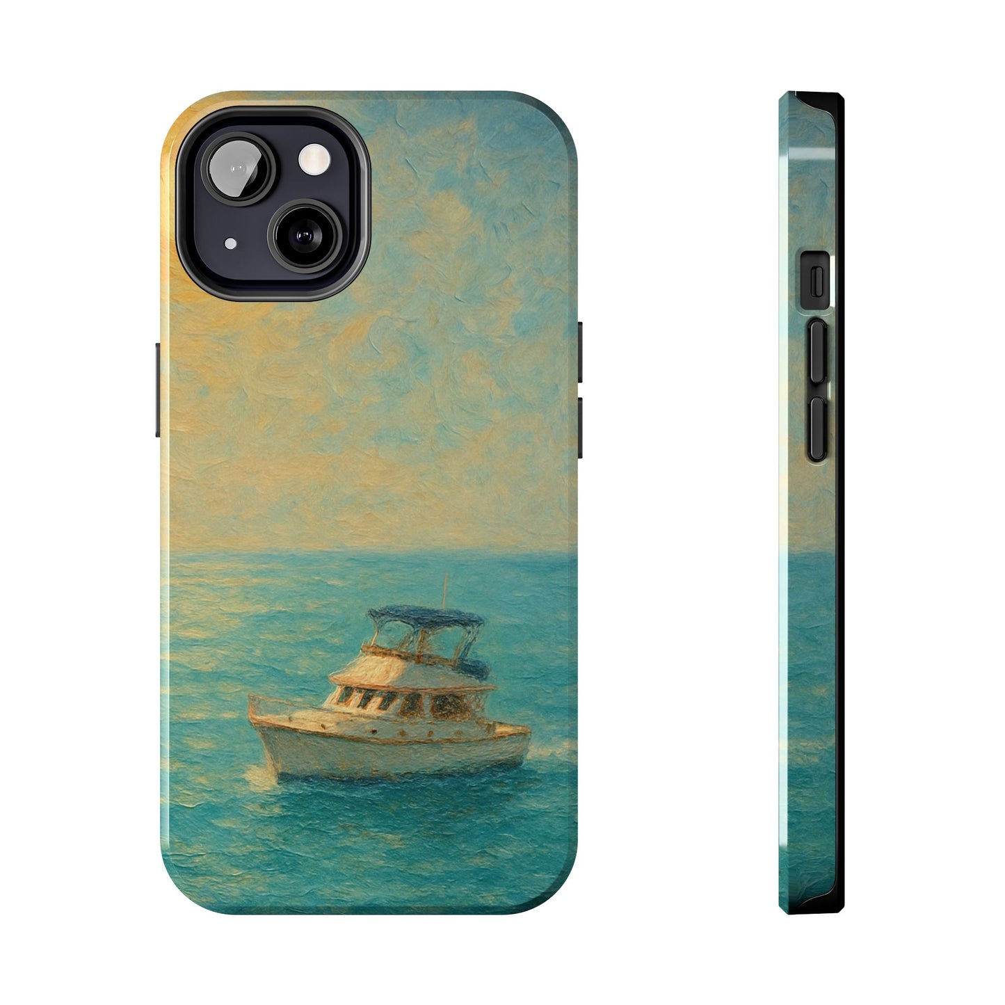 Scenic Ocean Phone Case, Nautical Tough Cases, Beach Lover Gift, Sailboat Decor, Coastal Home Accessories