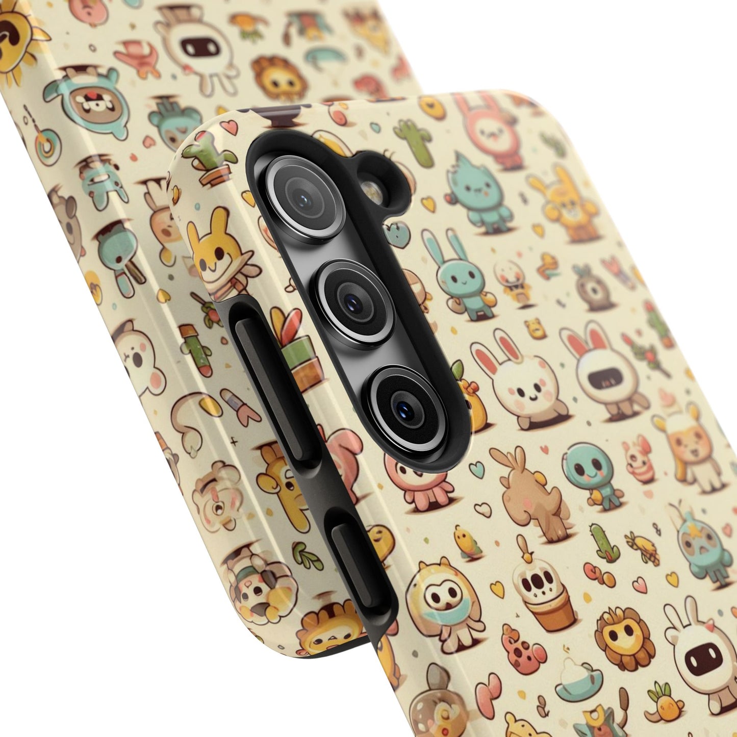 Cute Cartoon Phone Cases - Kawaii Design for Kids, Fun Gift for Birthdays, Durable Protection, Unique Colors, Everyday Use