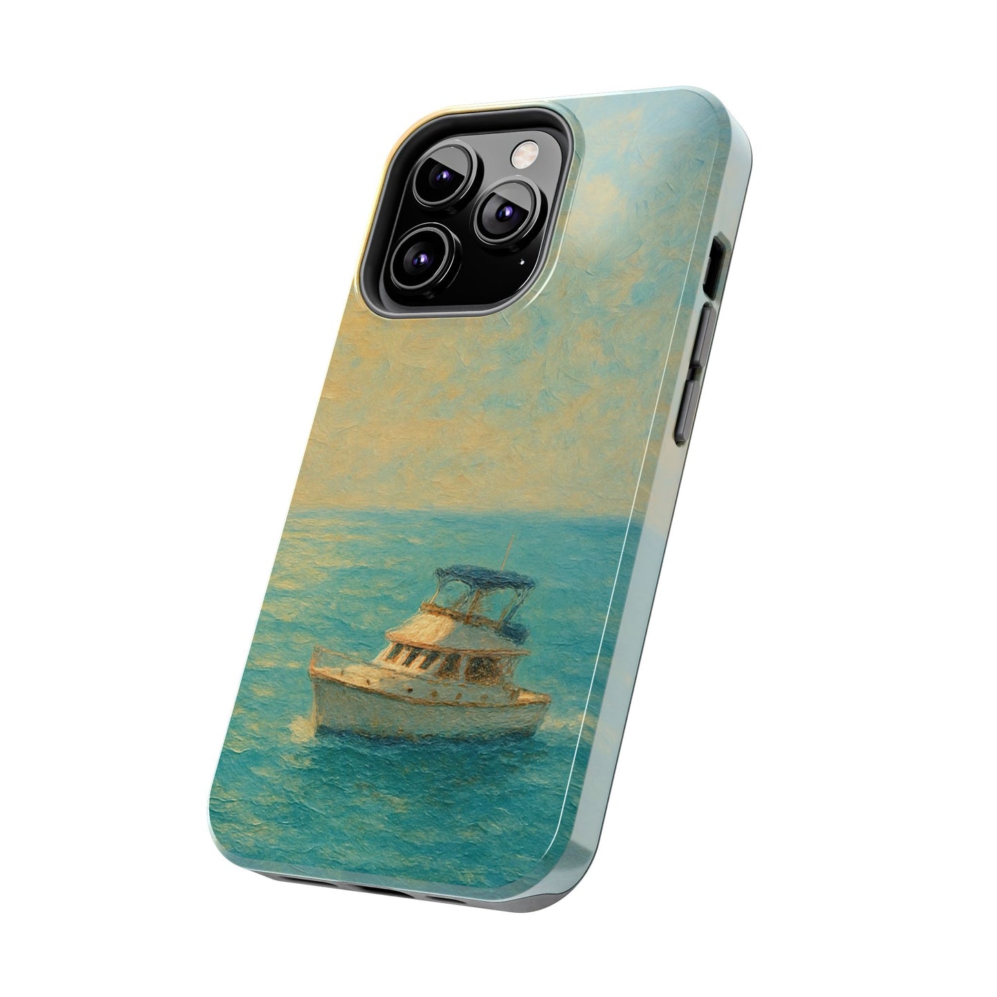 Scenic Ocean Phone Case, Nautical Tough Cases, Beach Lover Gift, Sailboat Decor, Coastal Home Accessories